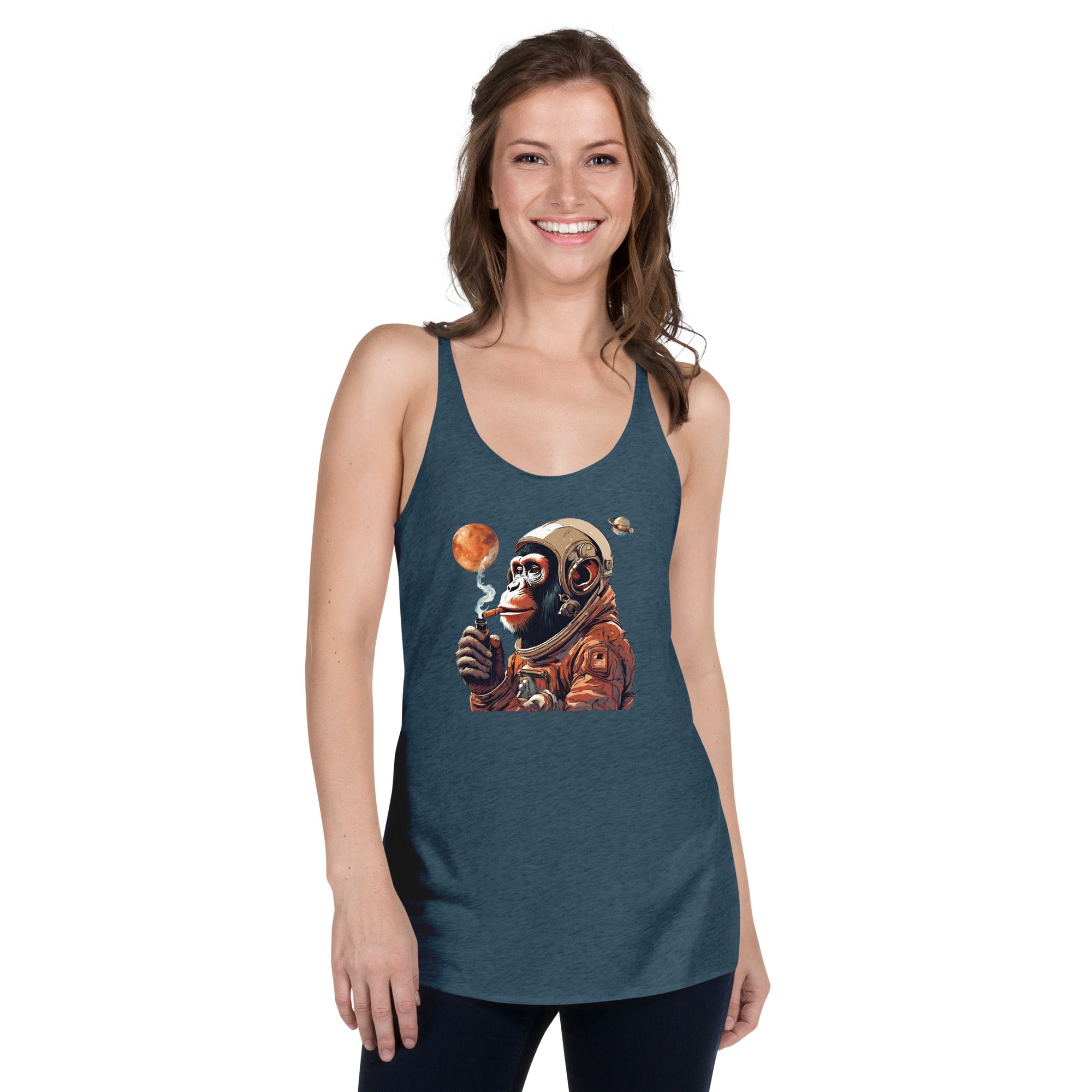 Ape Astronaut Women's Racerback Tank