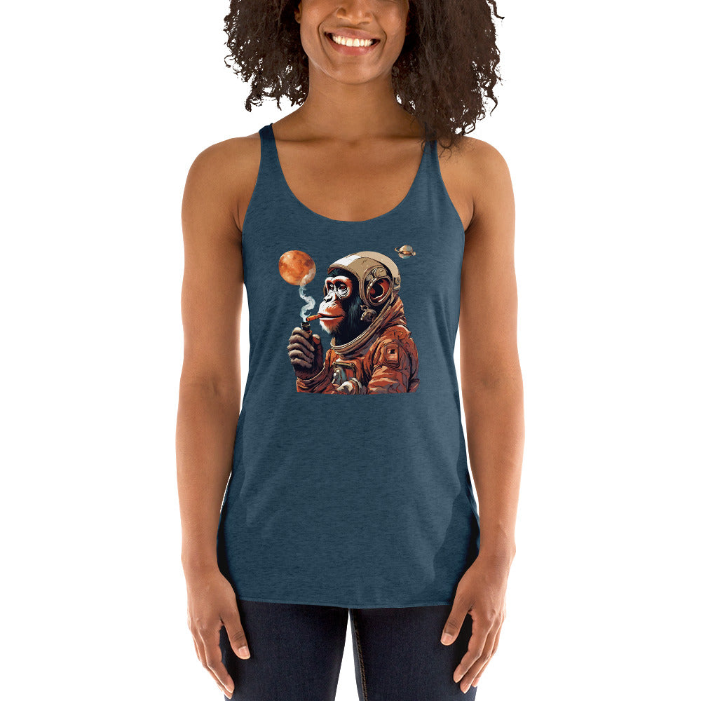 Ape Astronaut Women's Racerback Tank