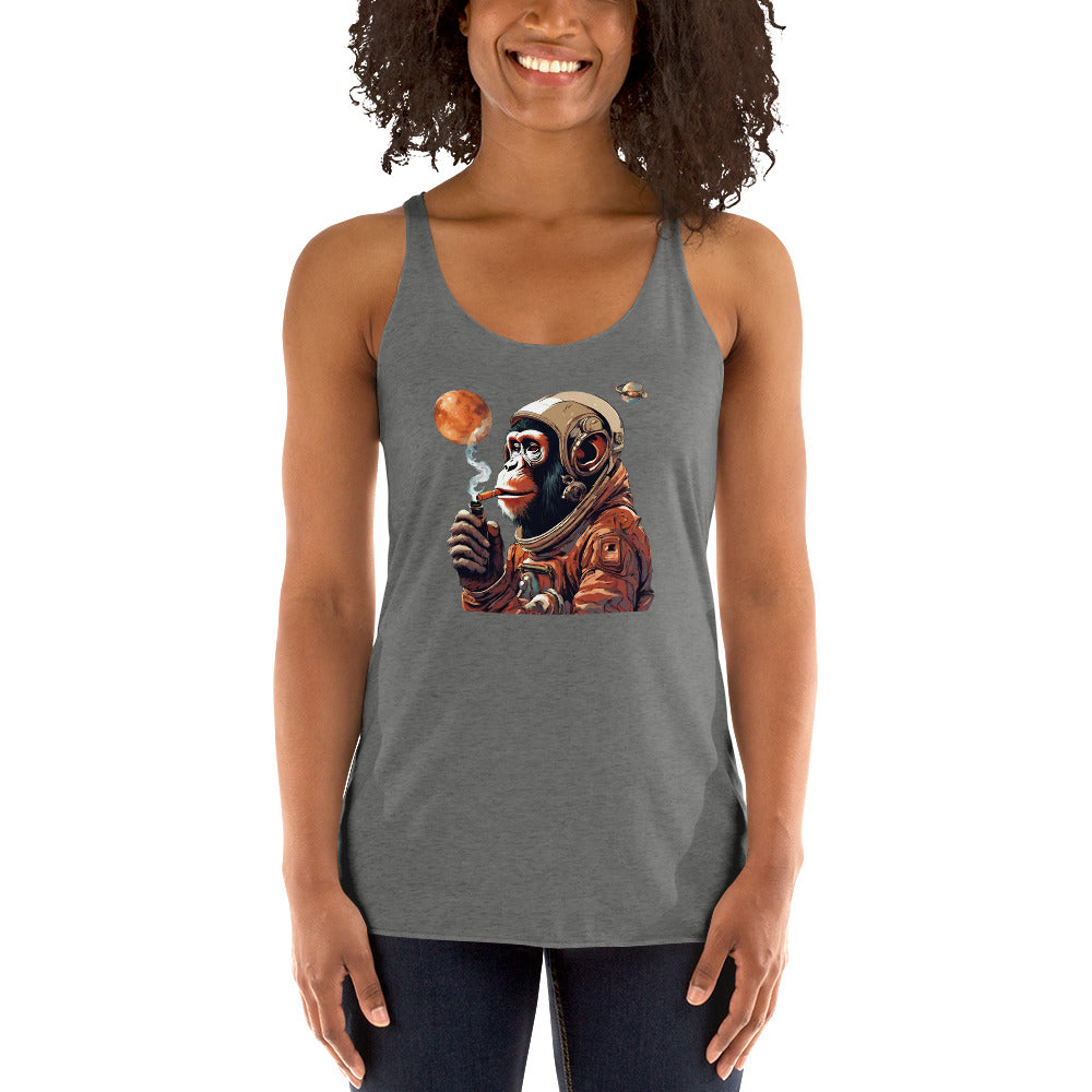 Ape Astronaut Women's Racerback Tank