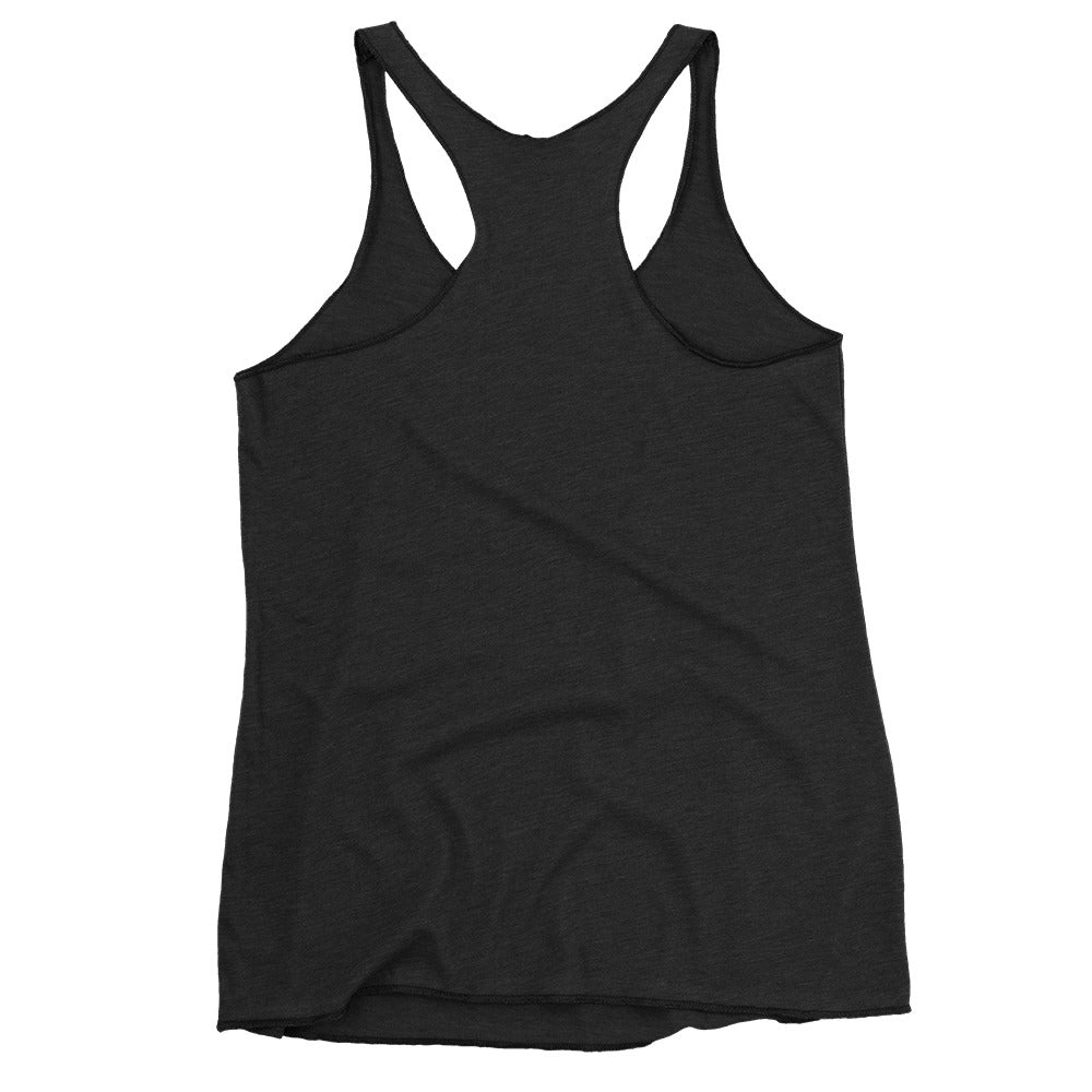 Skateboarding Skeleton Women's Racerback Tank