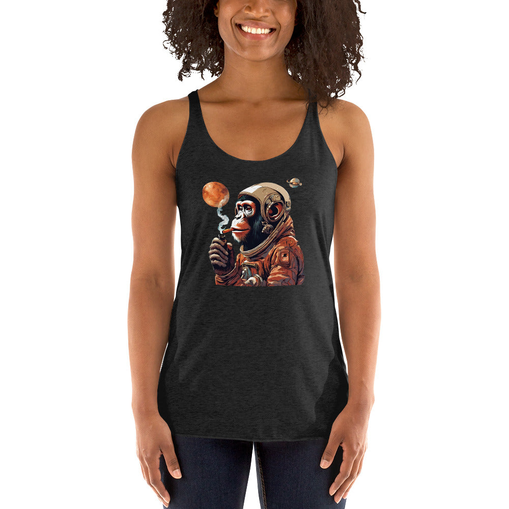 Ape Astronaut Women's Racerback Tank