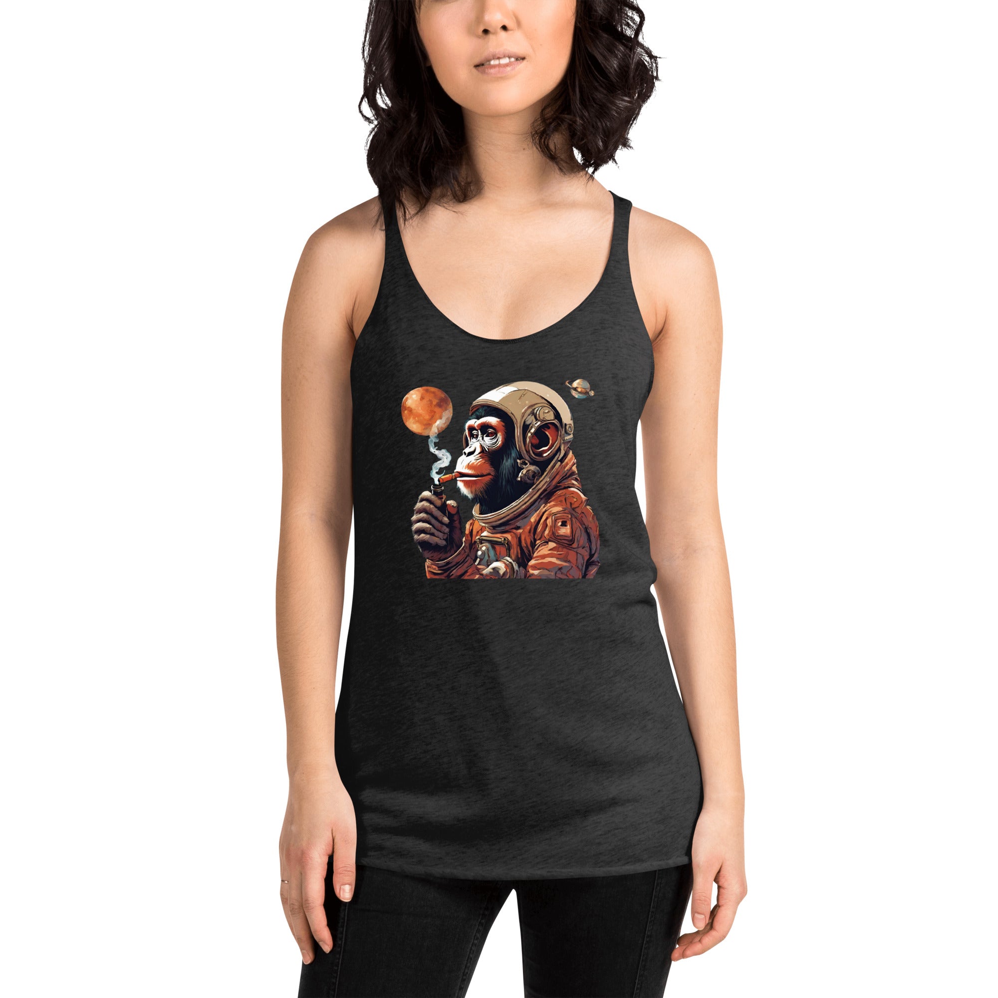 Ape Astronaut Women's Racerback Tank