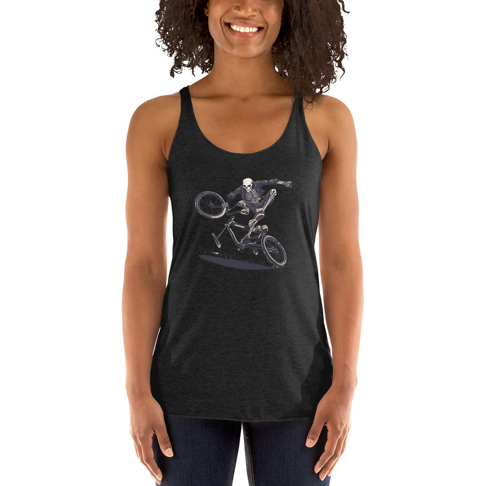 Till the Wheels Fall Off Women's Racerback Tank