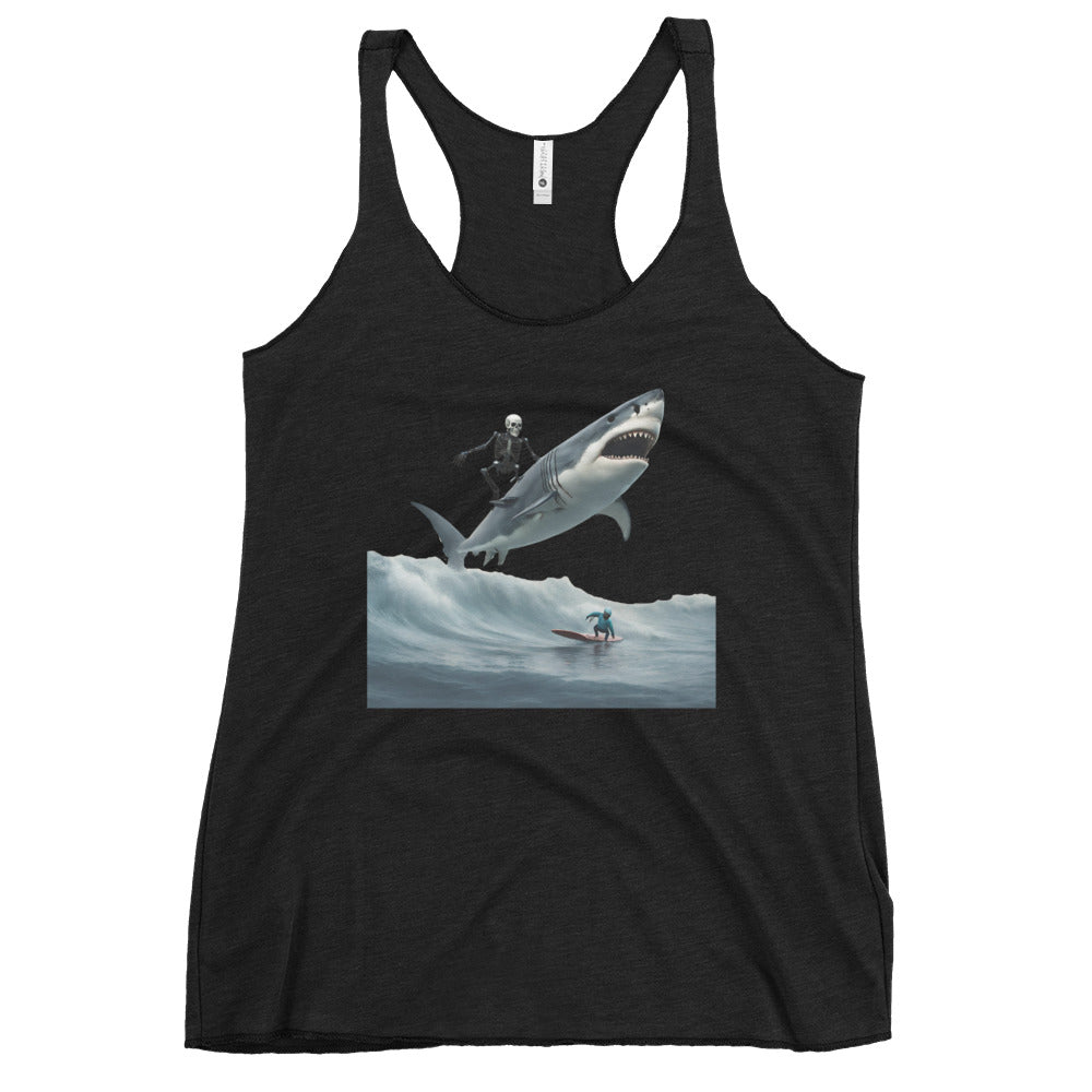 Shark Shredder Women's Racerback Tank