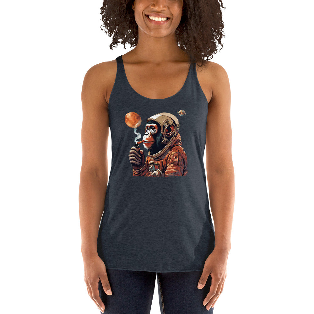 Ape Astronaut Women's Racerback Tank