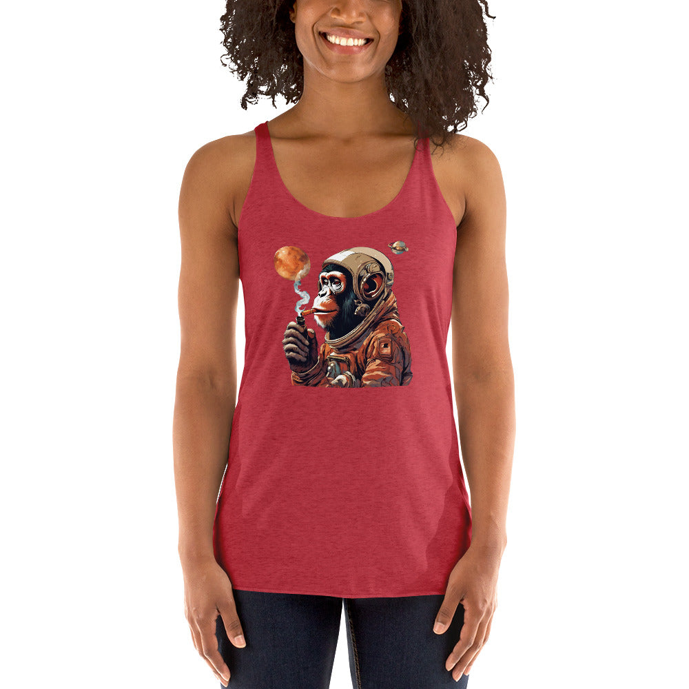 Ape Astronaut Women's Racerback Tank