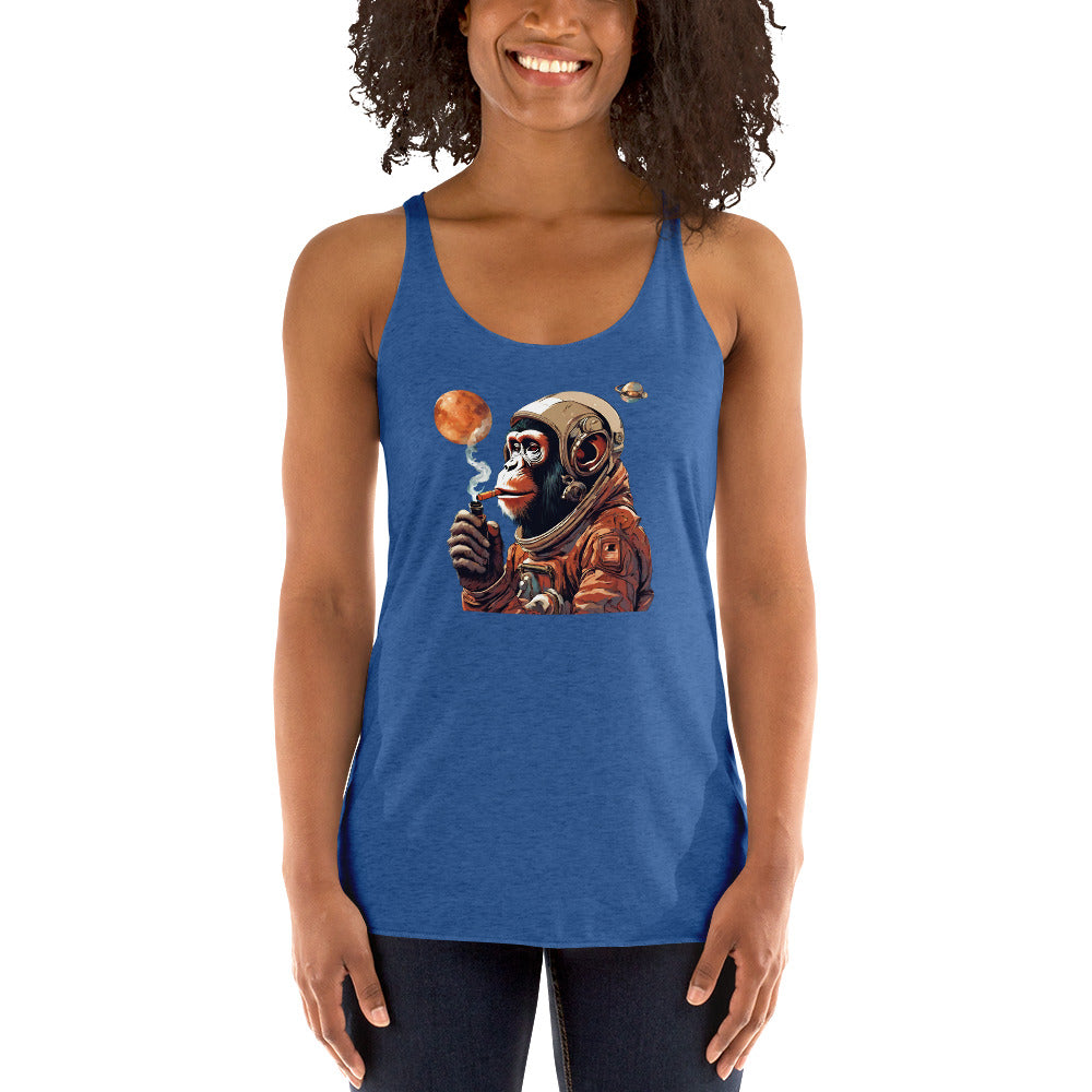 Ape Astronaut Women's Racerback Tank