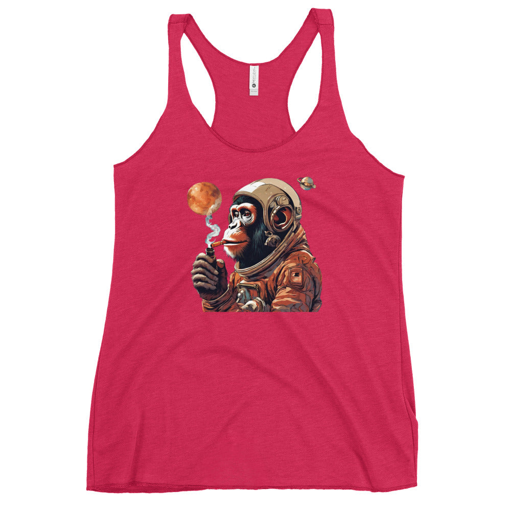 Ape Astronaut Women's Racerback Tank