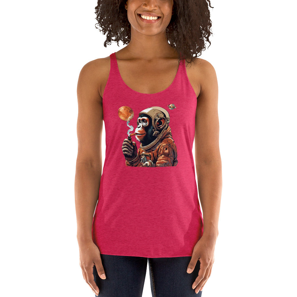 Ape Astronaut Women's Racerback Tank