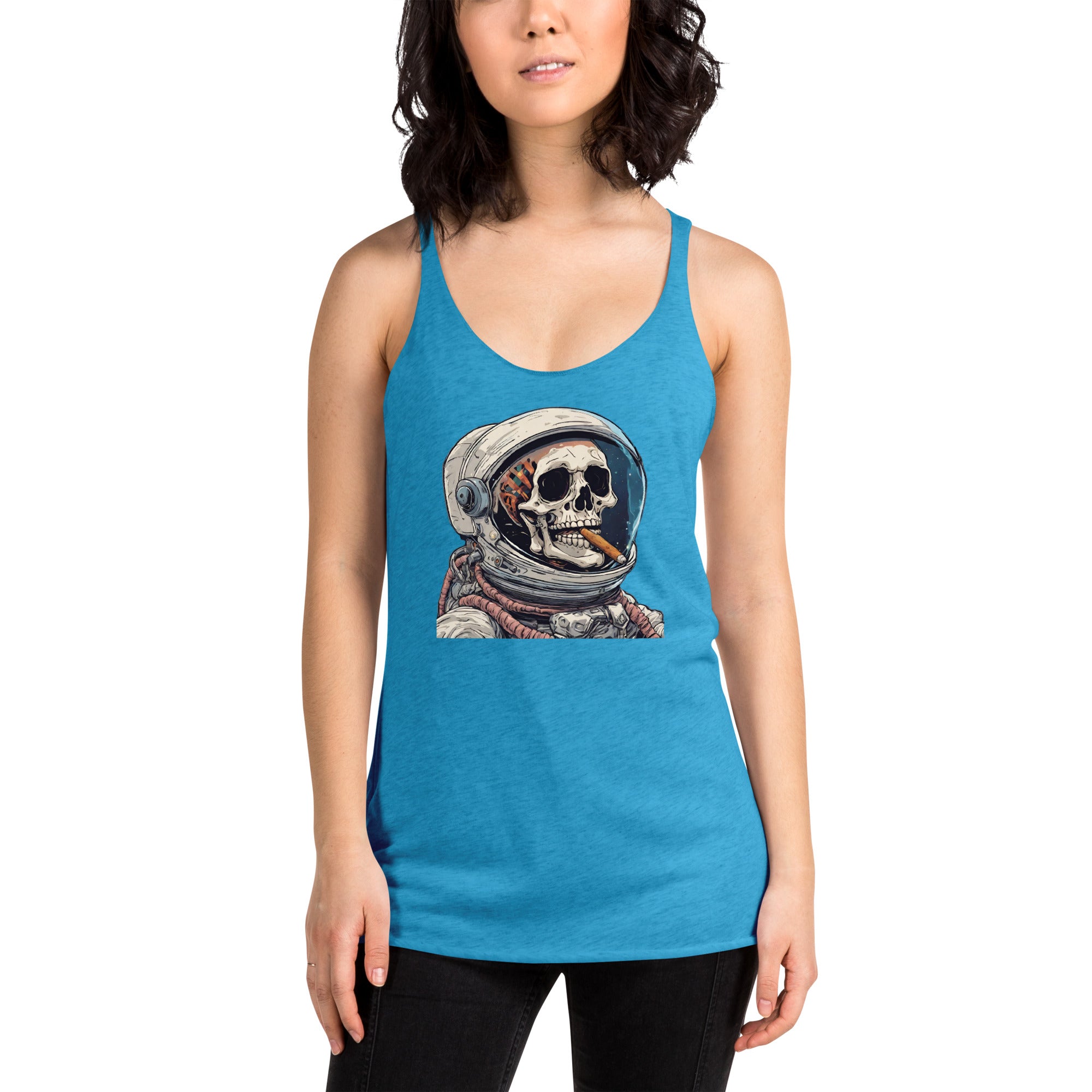 Space Blaze Women's Racerback Tank