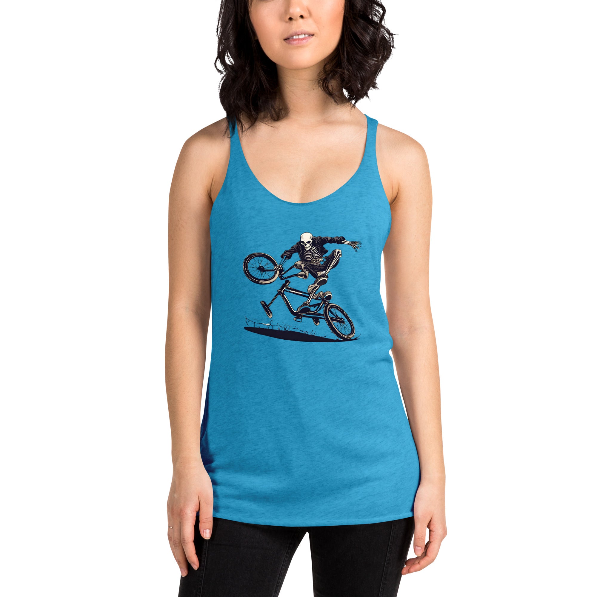 Till the Wheels Fall Off Women's Racerback Tank