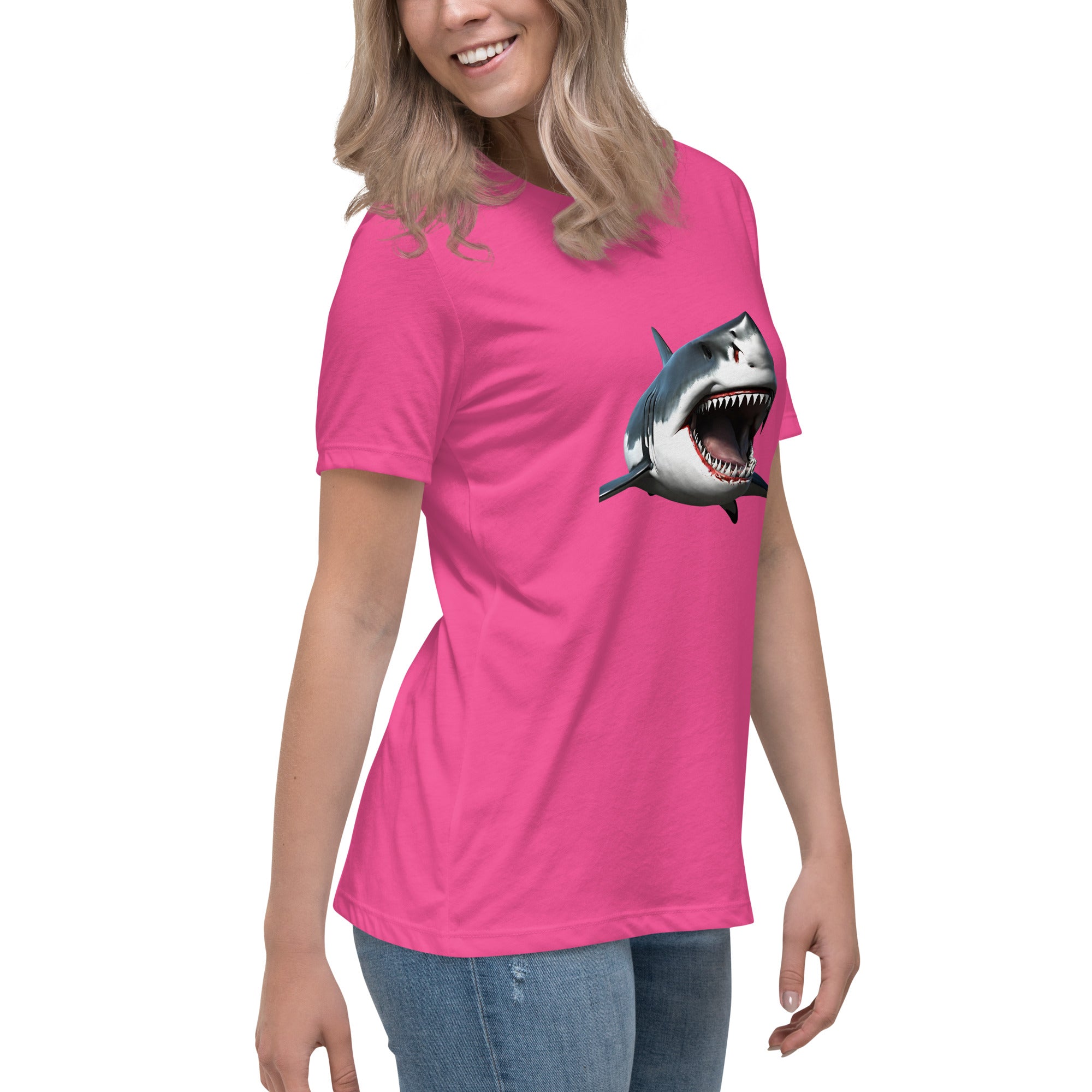 Great White Bite Women's Relaxed T-Shirt