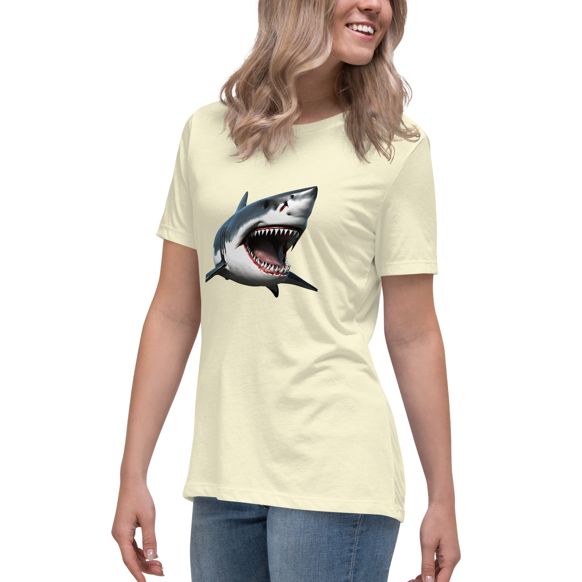 Great White Bite Women's Relaxed T-Shirt