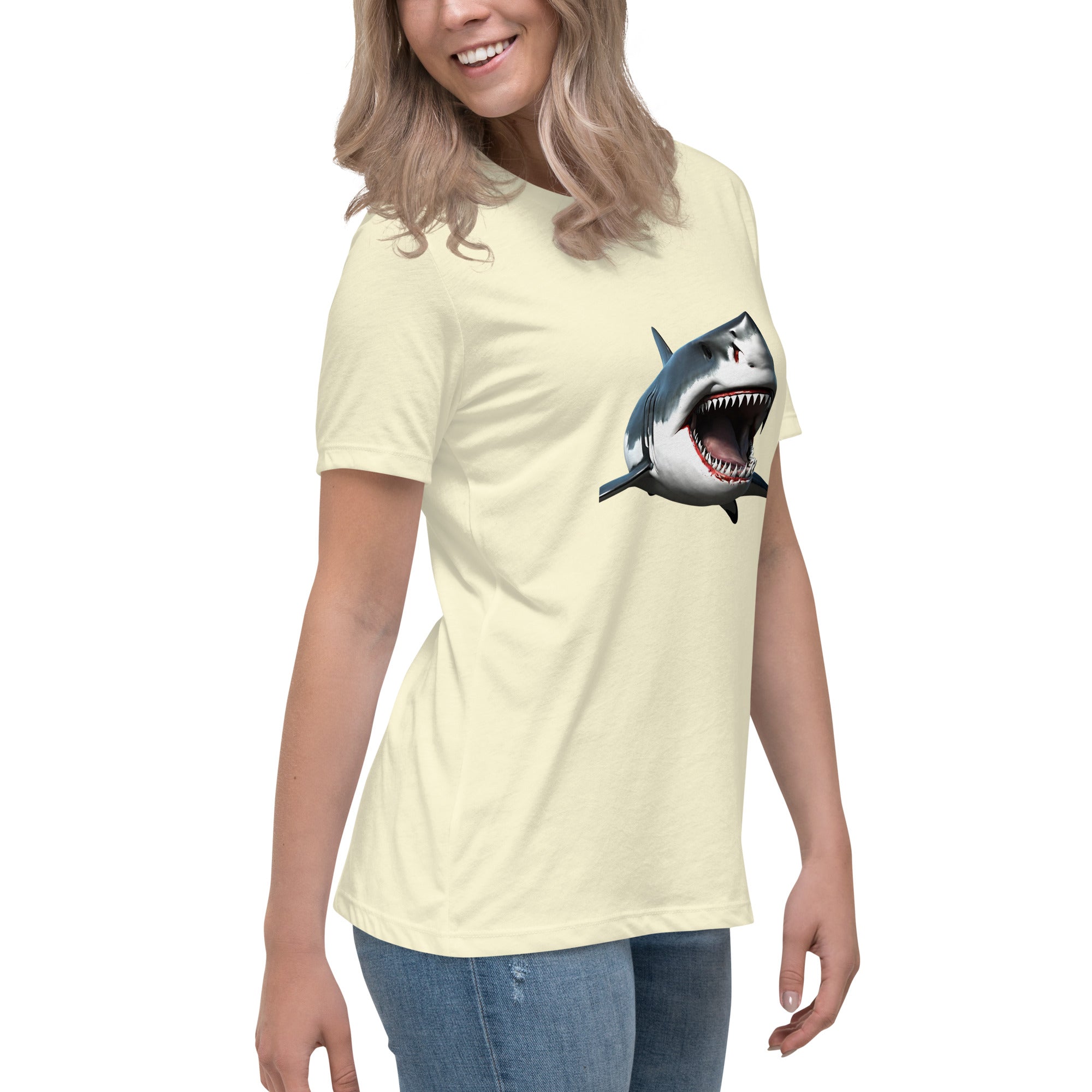 Great White Bite Women's Relaxed T-Shirt