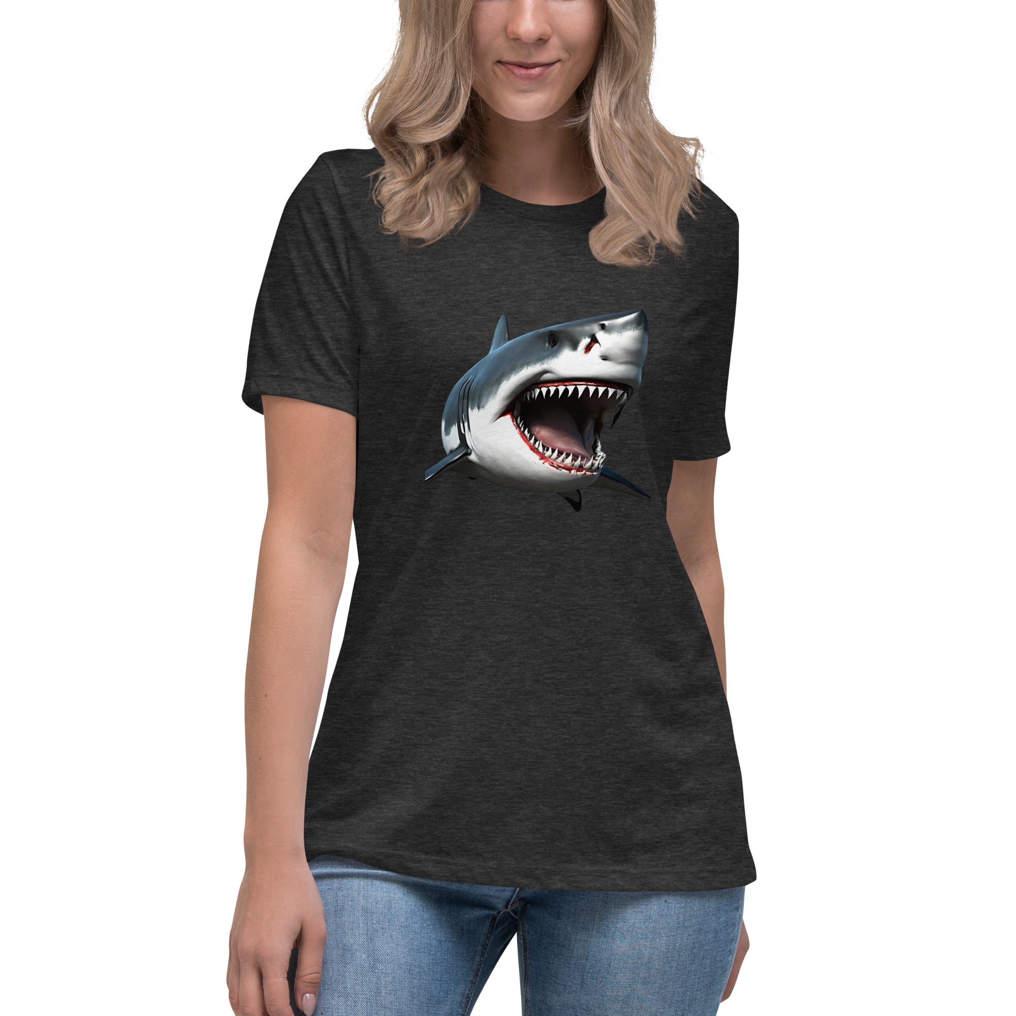 Great White Bite Women's Relaxed T-Shirt