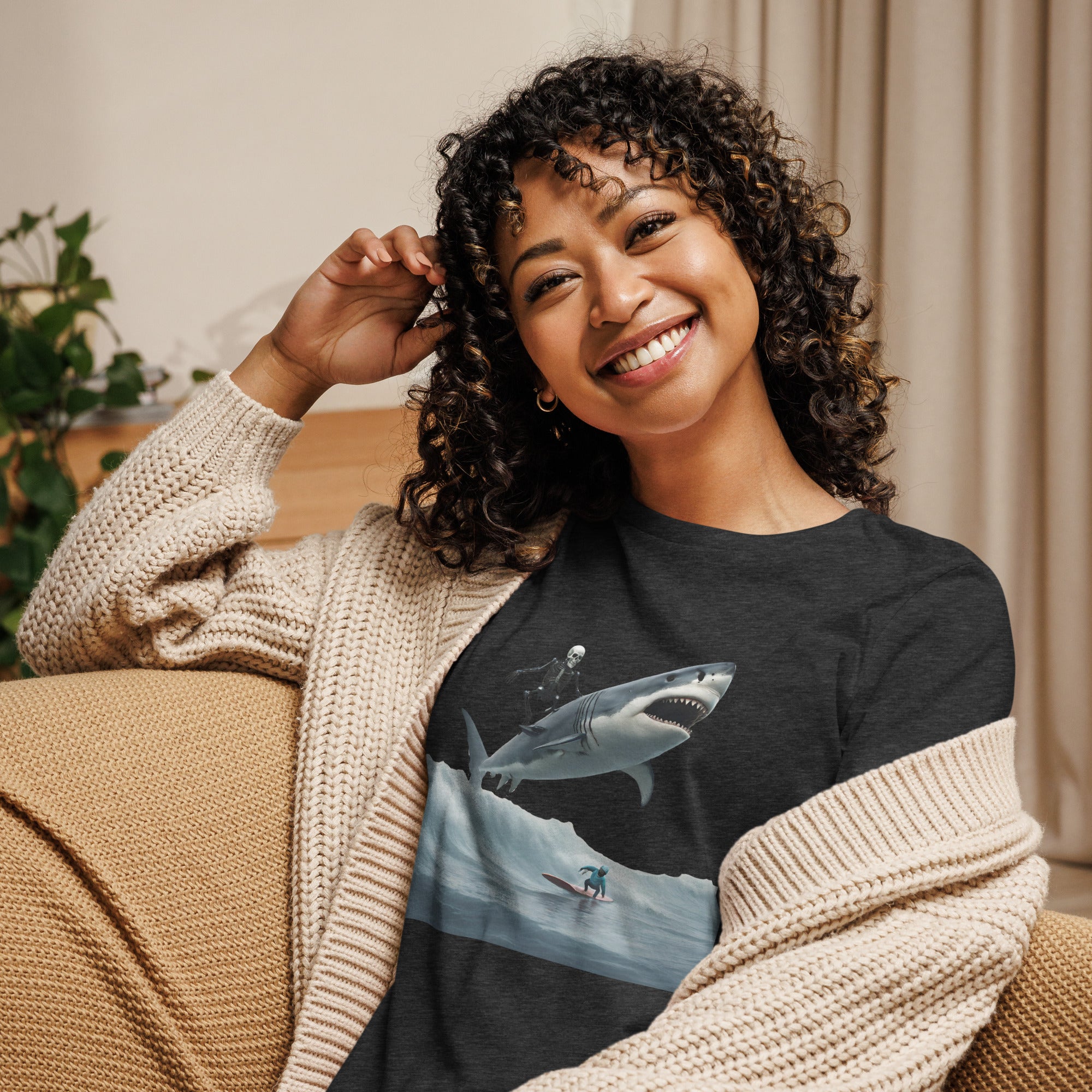 Shark Shredder Women's Relaxed T-Shirt