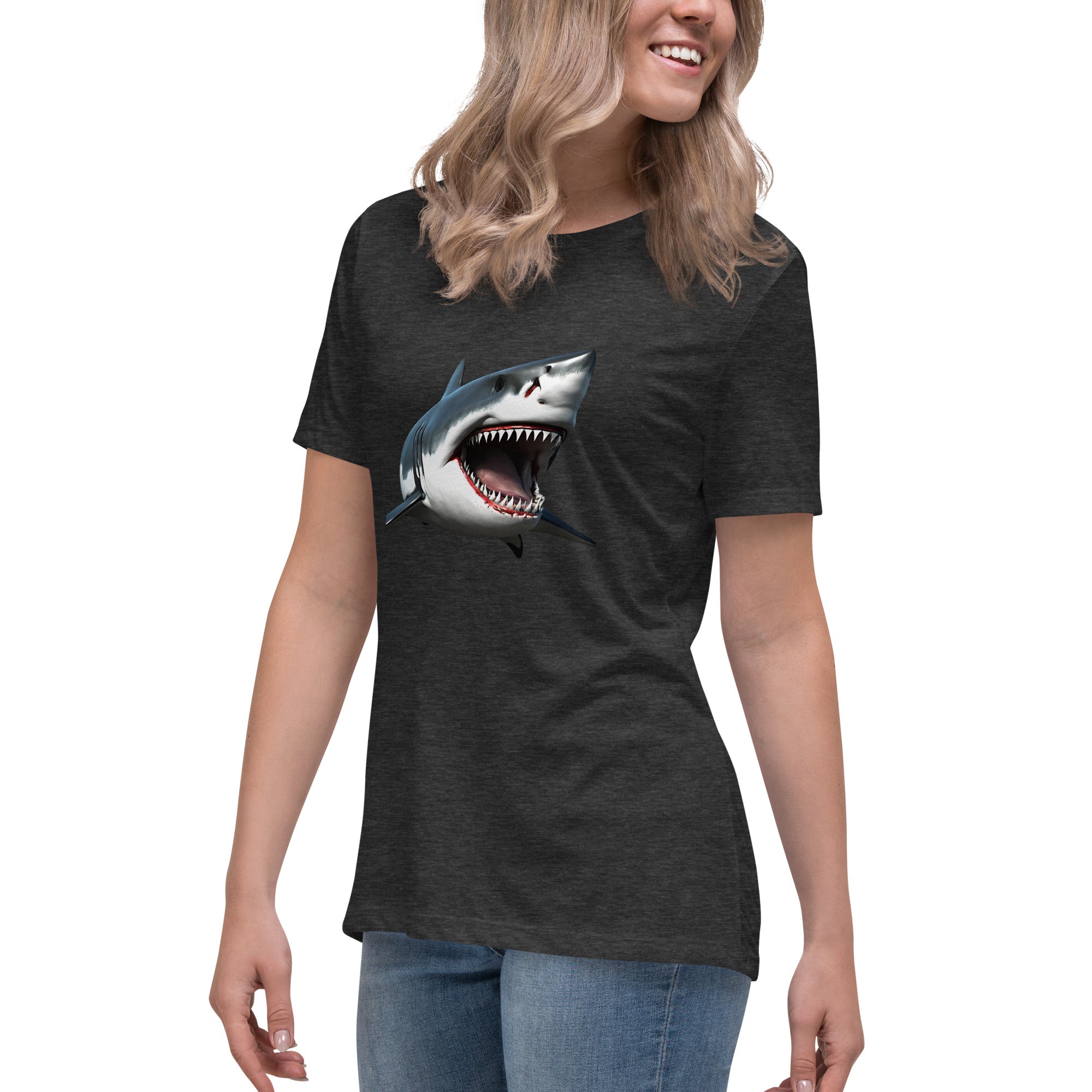 Great White Bite Women's Relaxed T-Shirt