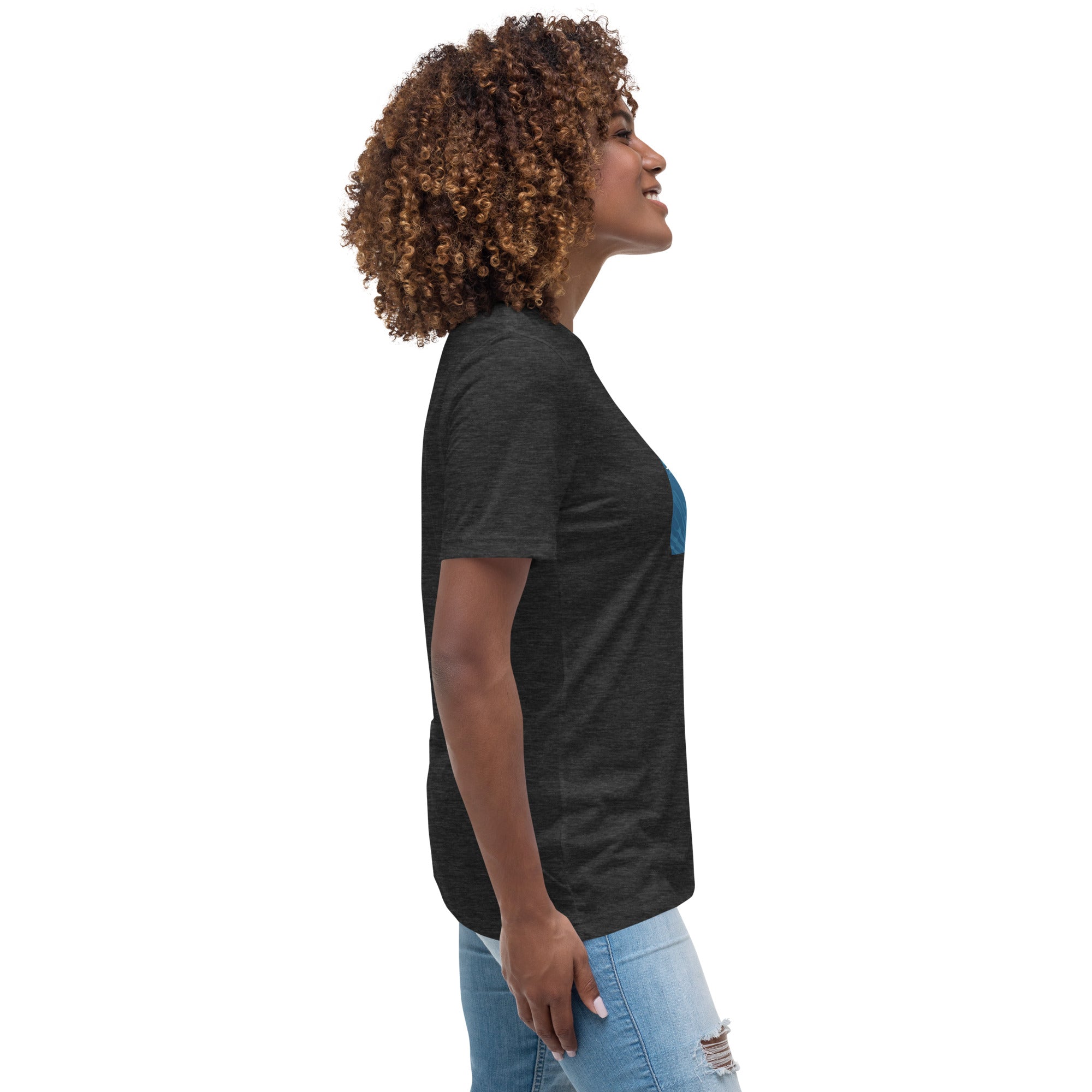 Surfing Skeleton Women's Relaxed T-Shirt