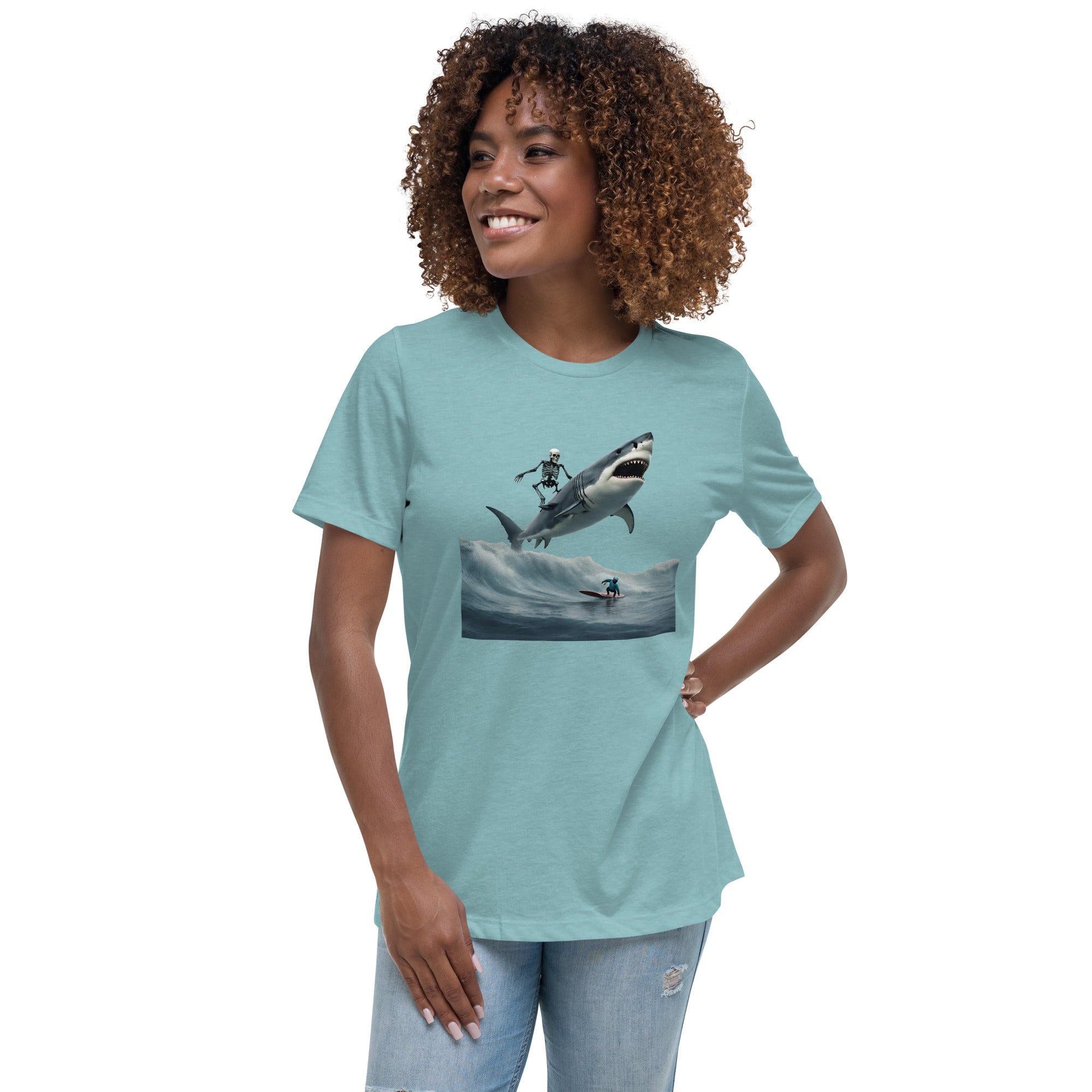 Shark Shredder Women's Relaxed T-Shirt