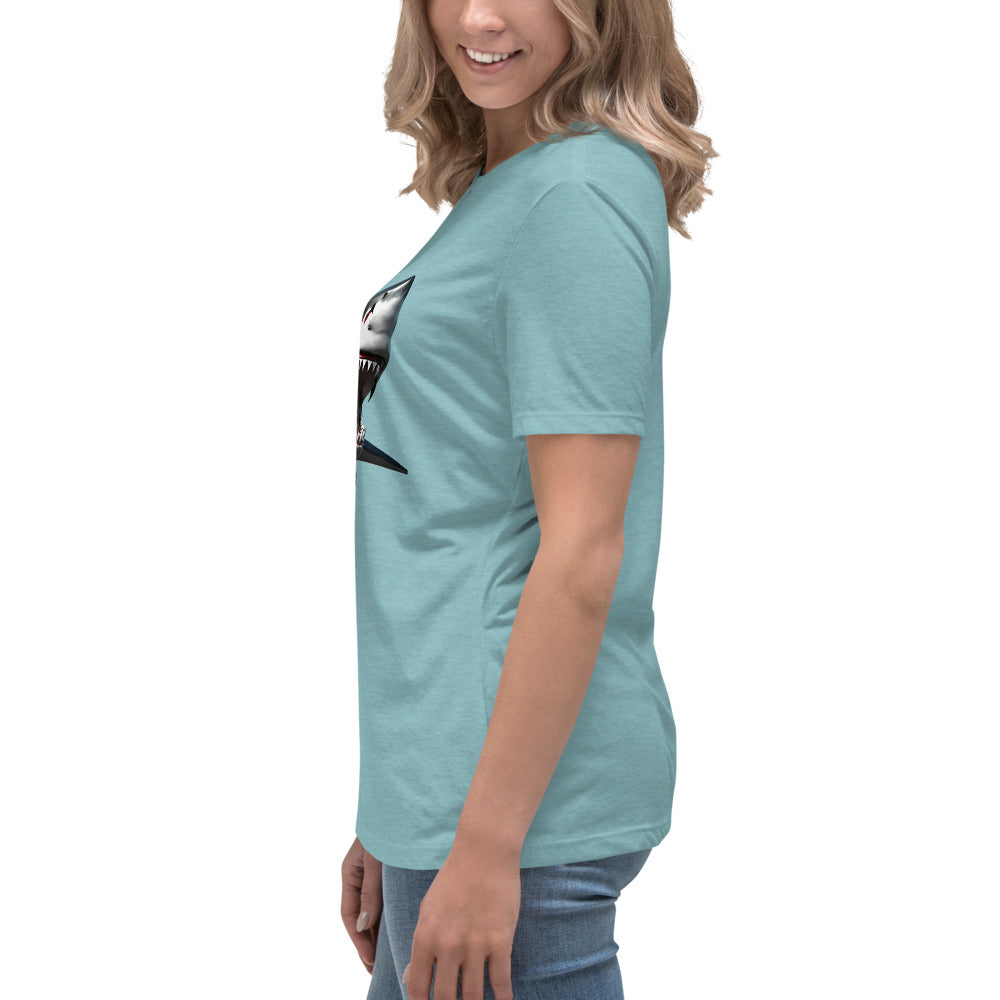 Great White Bite Women's Relaxed T-Shirt