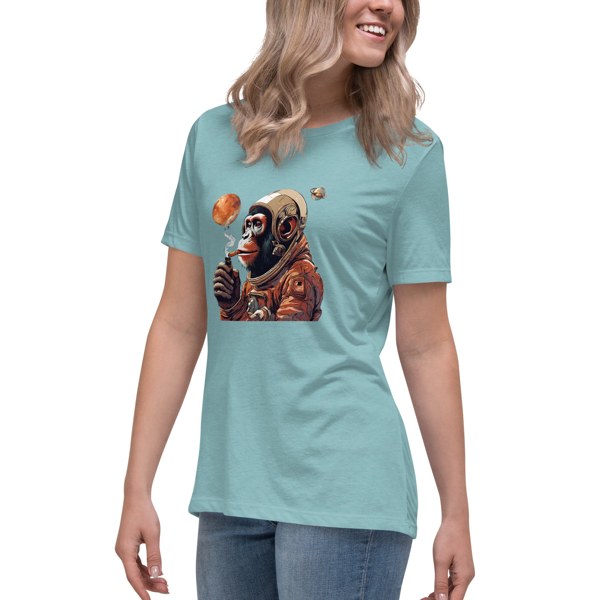 Ape Astronaut Women's Relaxed T-Shirt