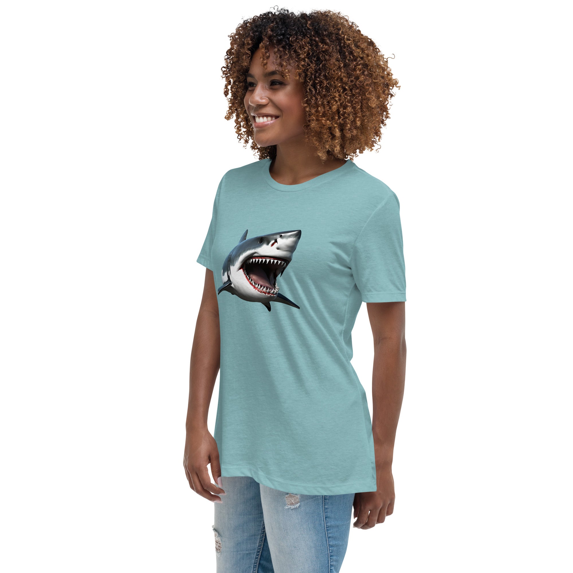 Great White Bite Women's Relaxed T-Shirt