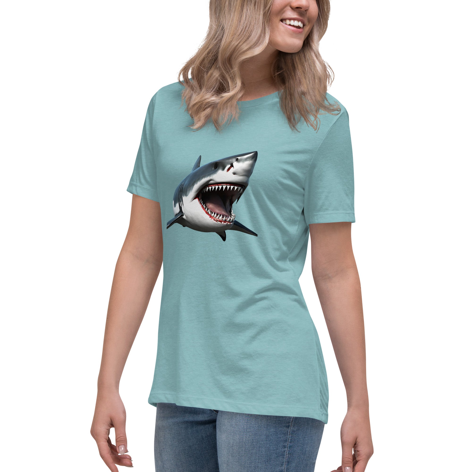 Great White Bite Women's Relaxed T-Shirt