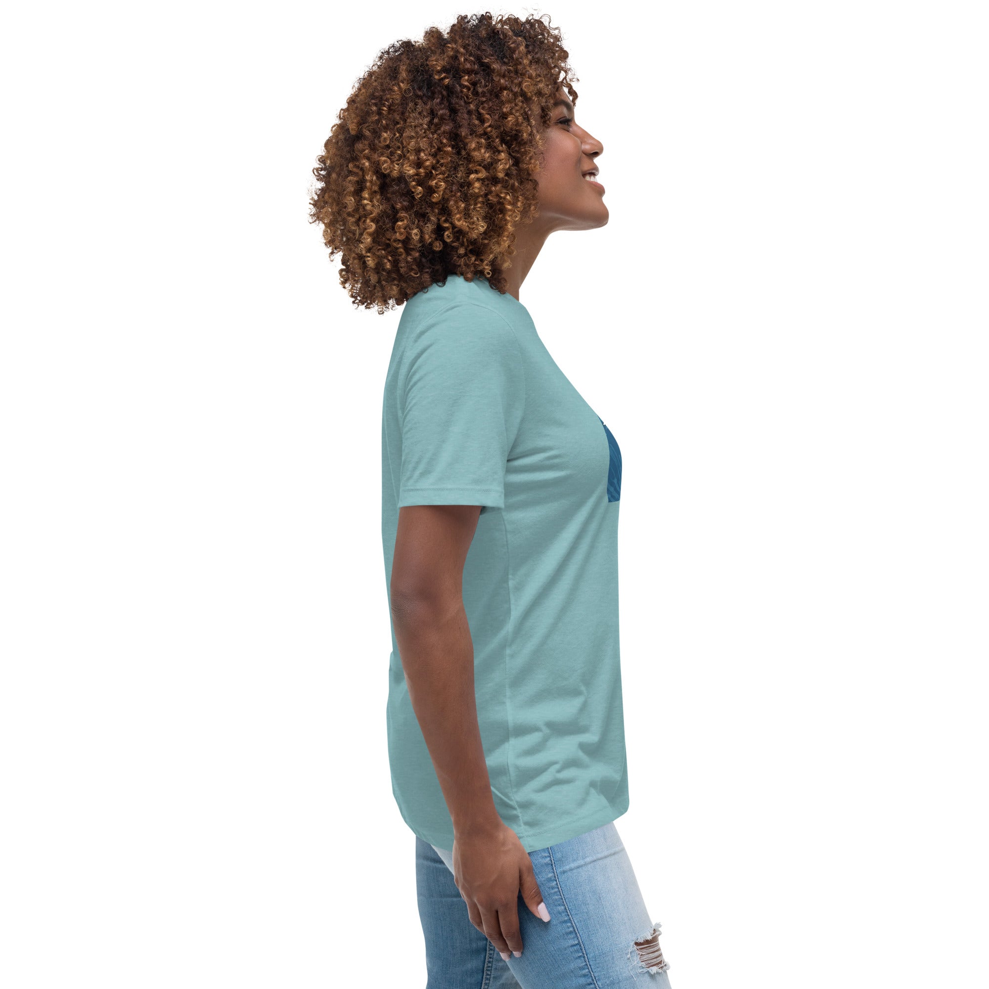 Surfing Skeleton Women's Relaxed T-Shirt