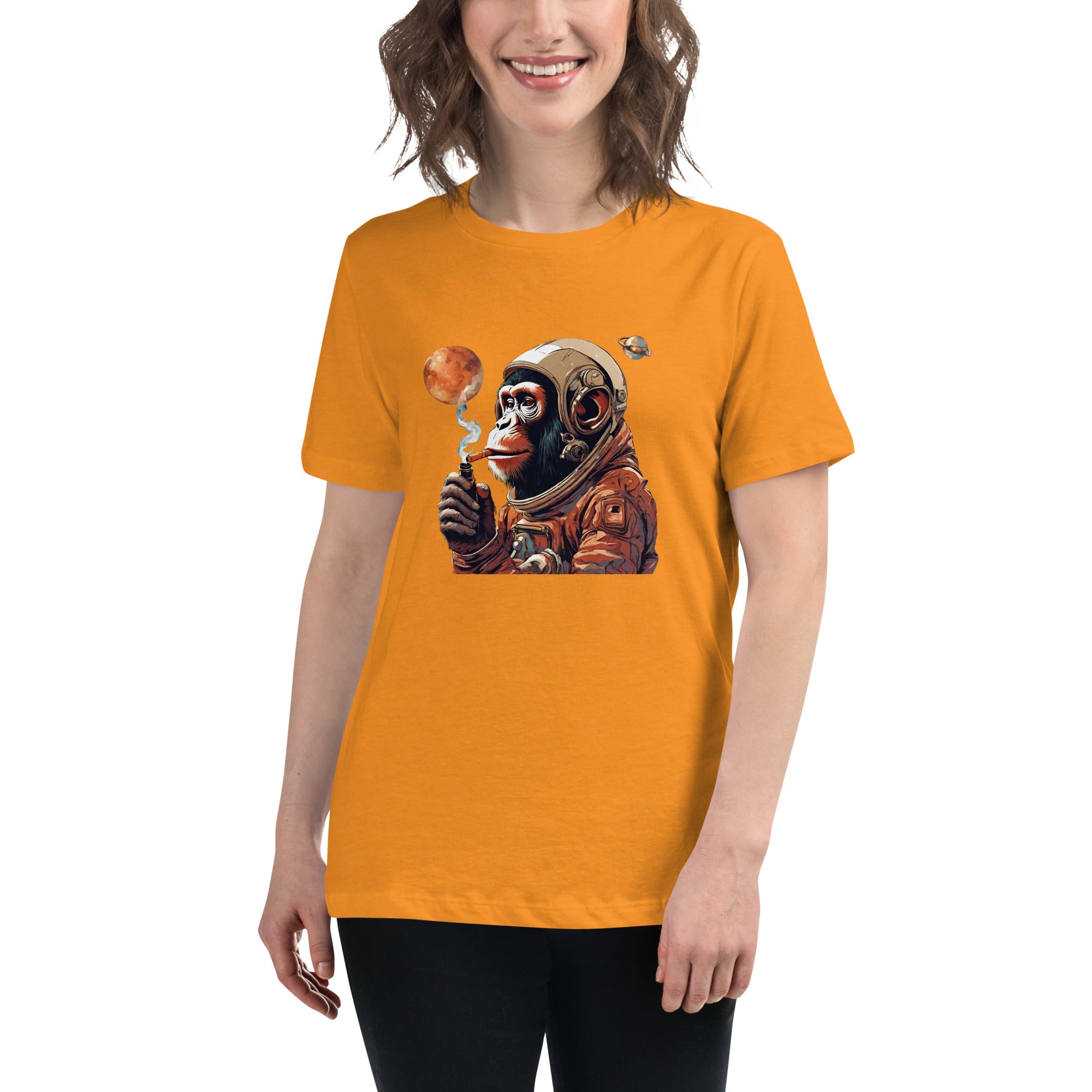 Ape Astronaut Women's Relaxed T-Shirt