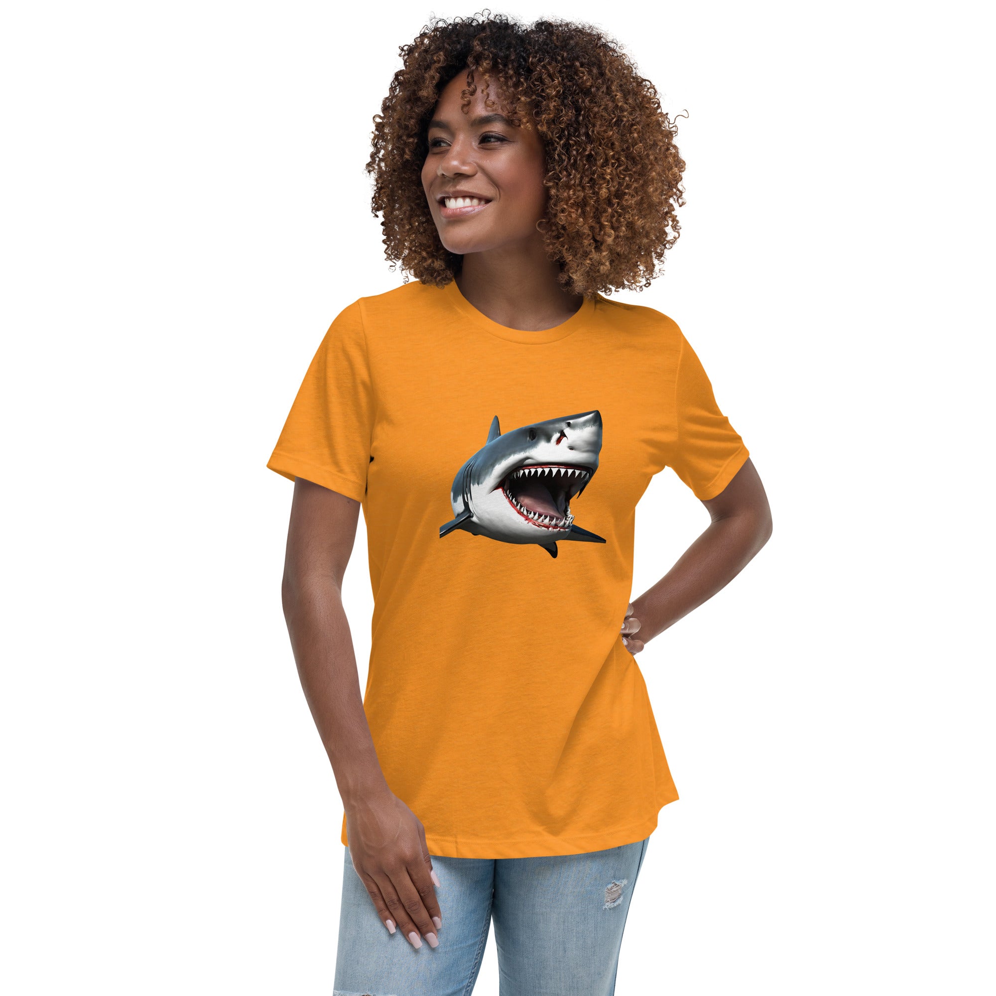 Great White Bite Women's Relaxed T-Shirt