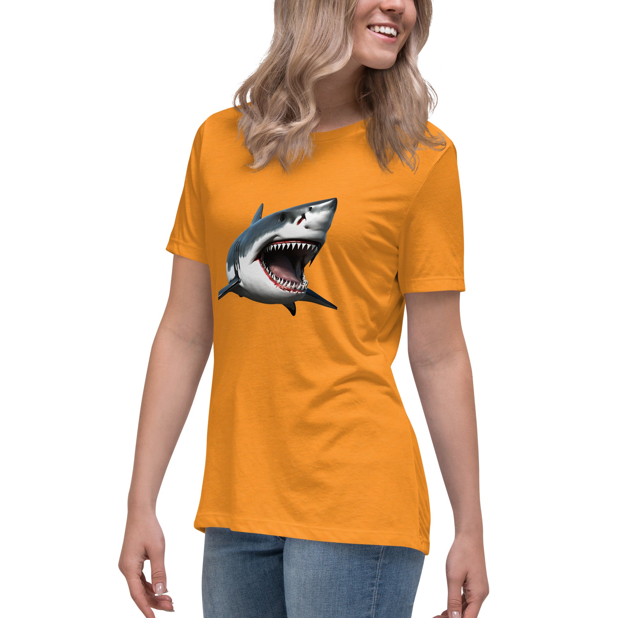 Great White Bite Women's Relaxed T-Shirt