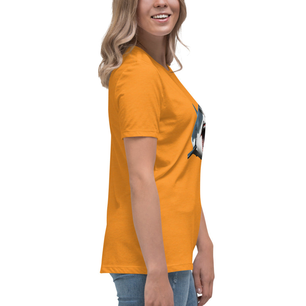 Great White Bite Women's Relaxed T-Shirt