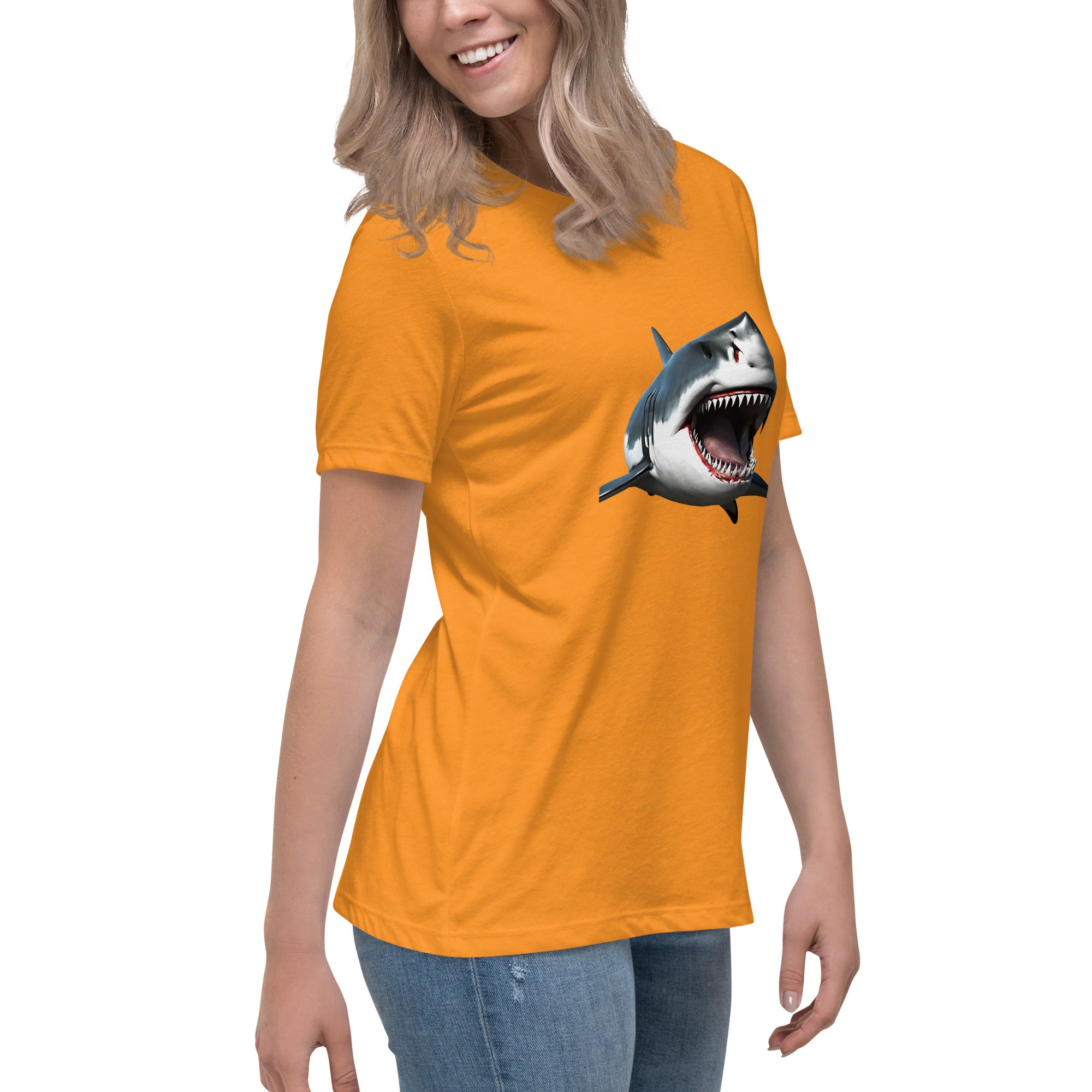 Great White Bite Women's Relaxed T-Shirt