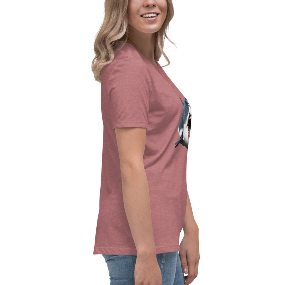 Great White Bite Women's Relaxed T-Shirt