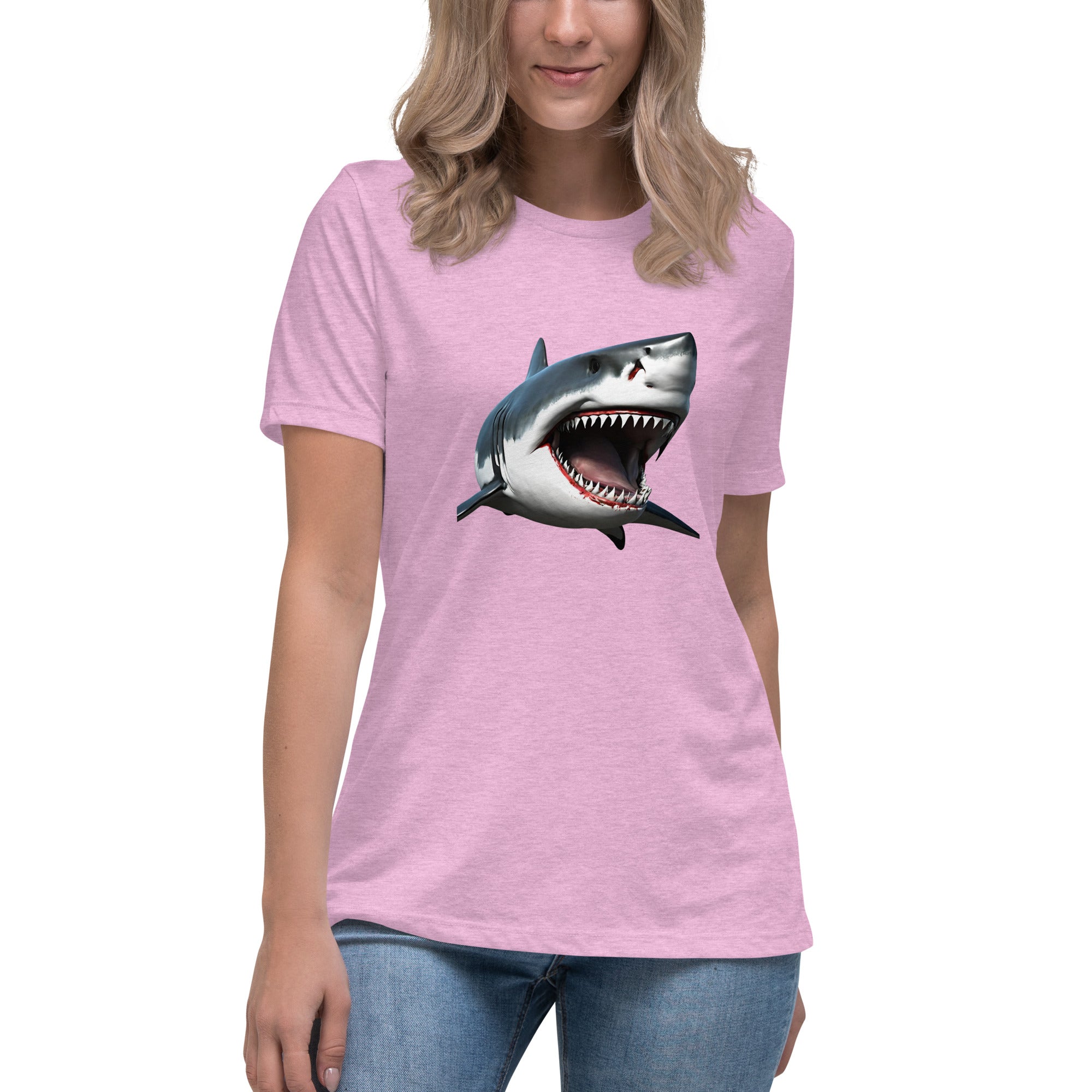 Great White Bite Women's Relaxed T-Shirt