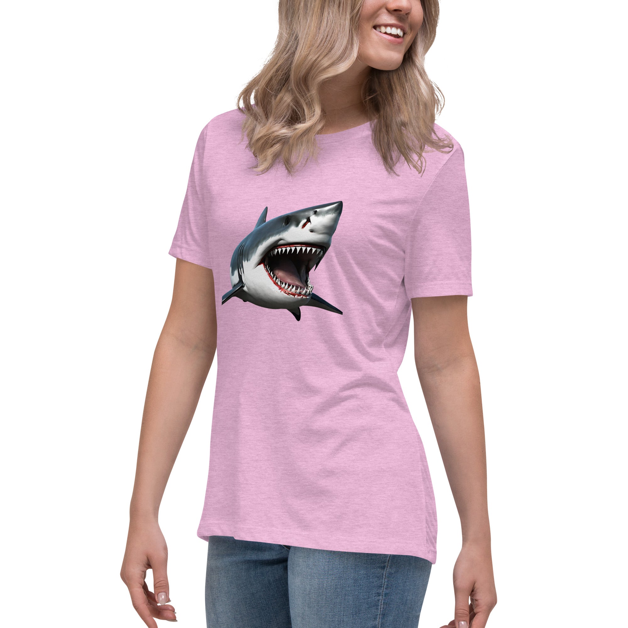 Great White Bite Women's Relaxed T-Shirt