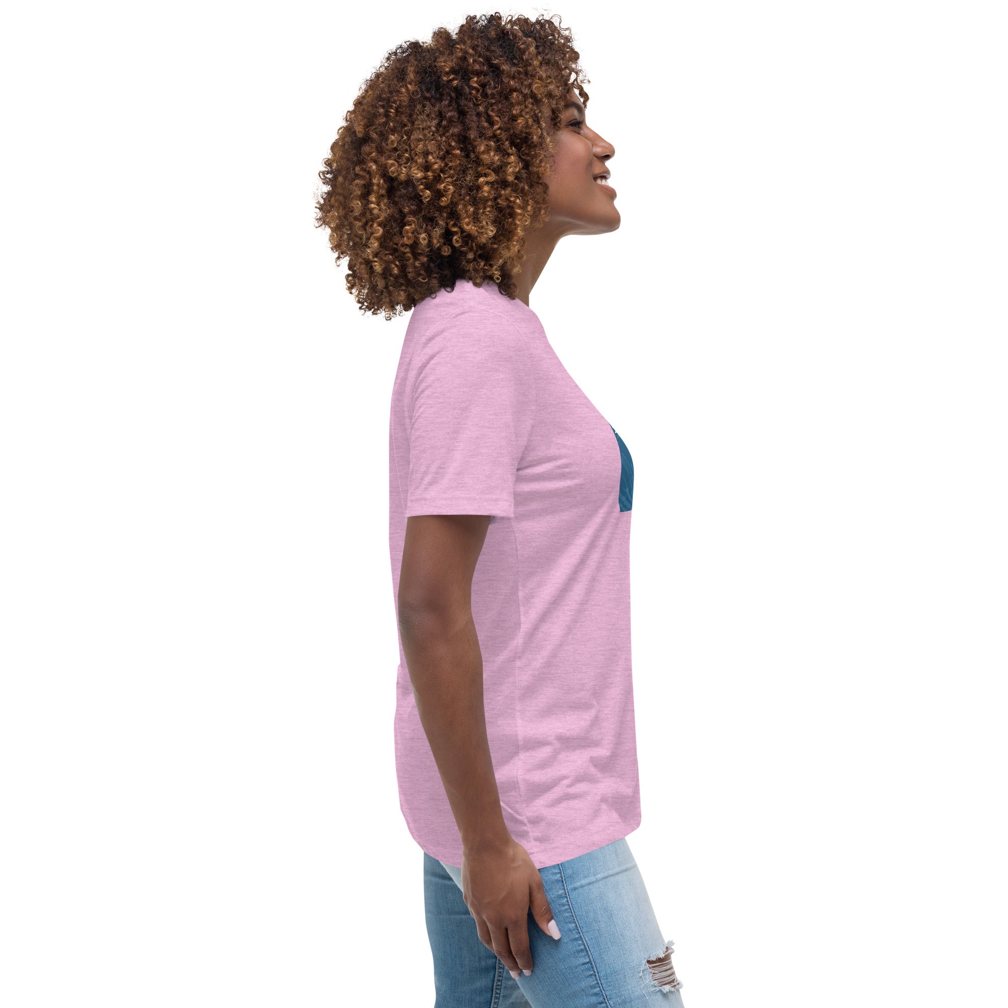 Surfing Skeleton Women's Relaxed T-Shirt