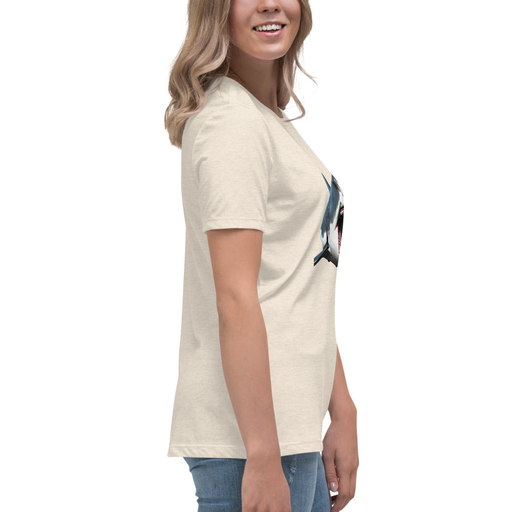 Great White Bite Women's Relaxed T-Shirt