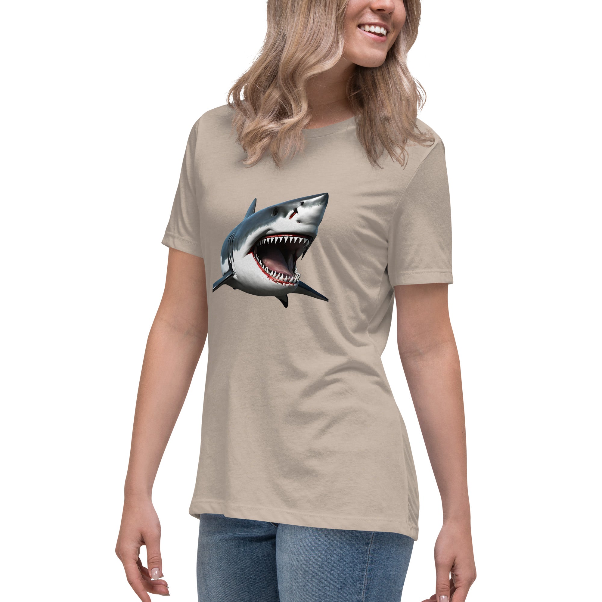 Great White Bite Women's Relaxed T-Shirt