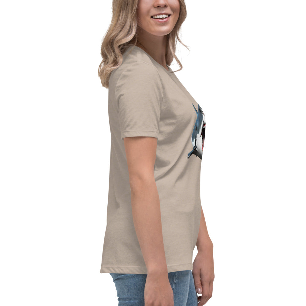 Great White Bite Women's Relaxed T-Shirt