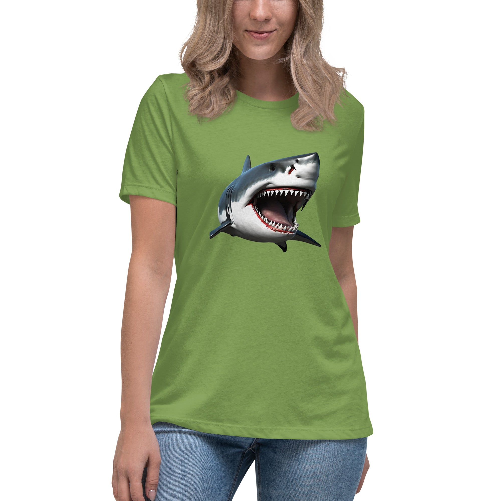 Great White Bite Women's Relaxed T-Shirt