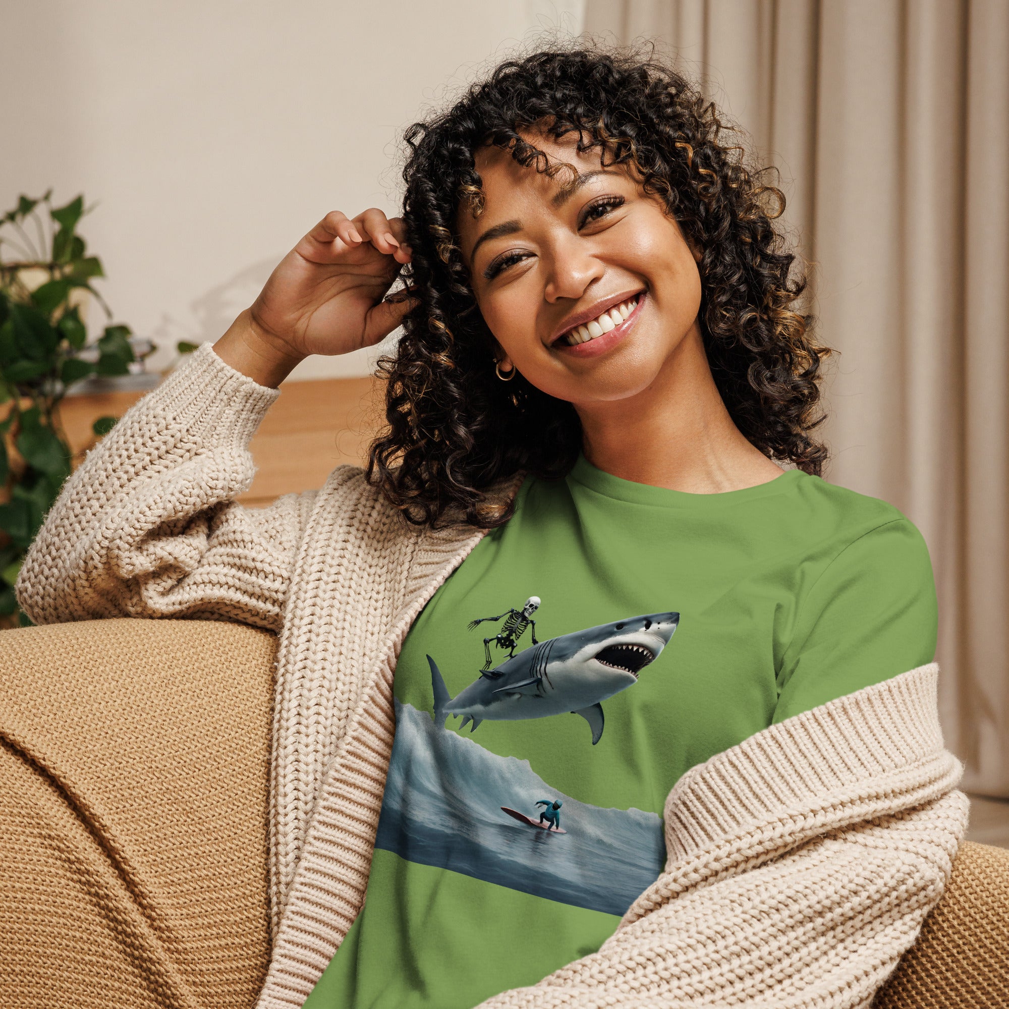 Shark Shredder Women's Relaxed T-Shirt