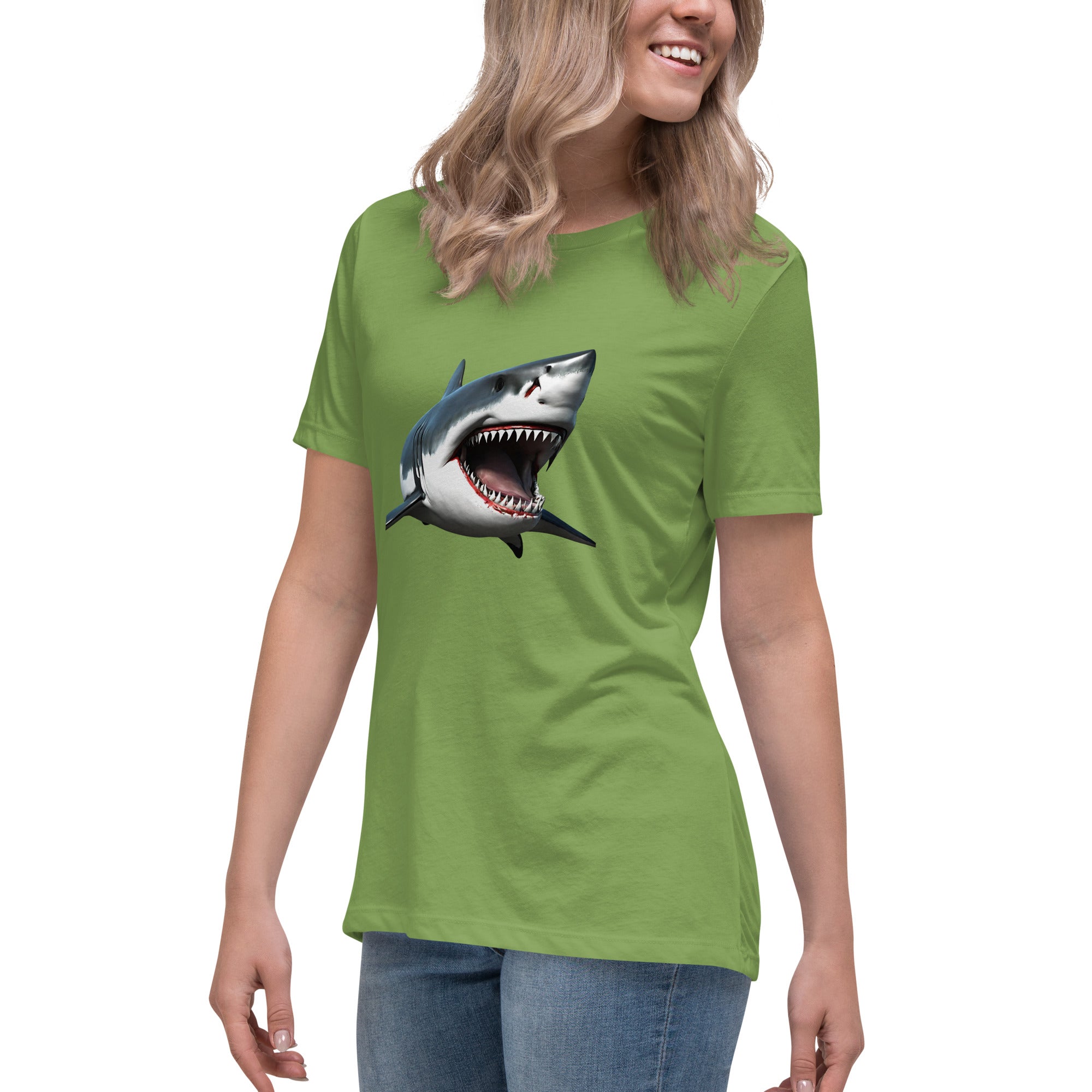 Great White Bite Women's Relaxed T-Shirt