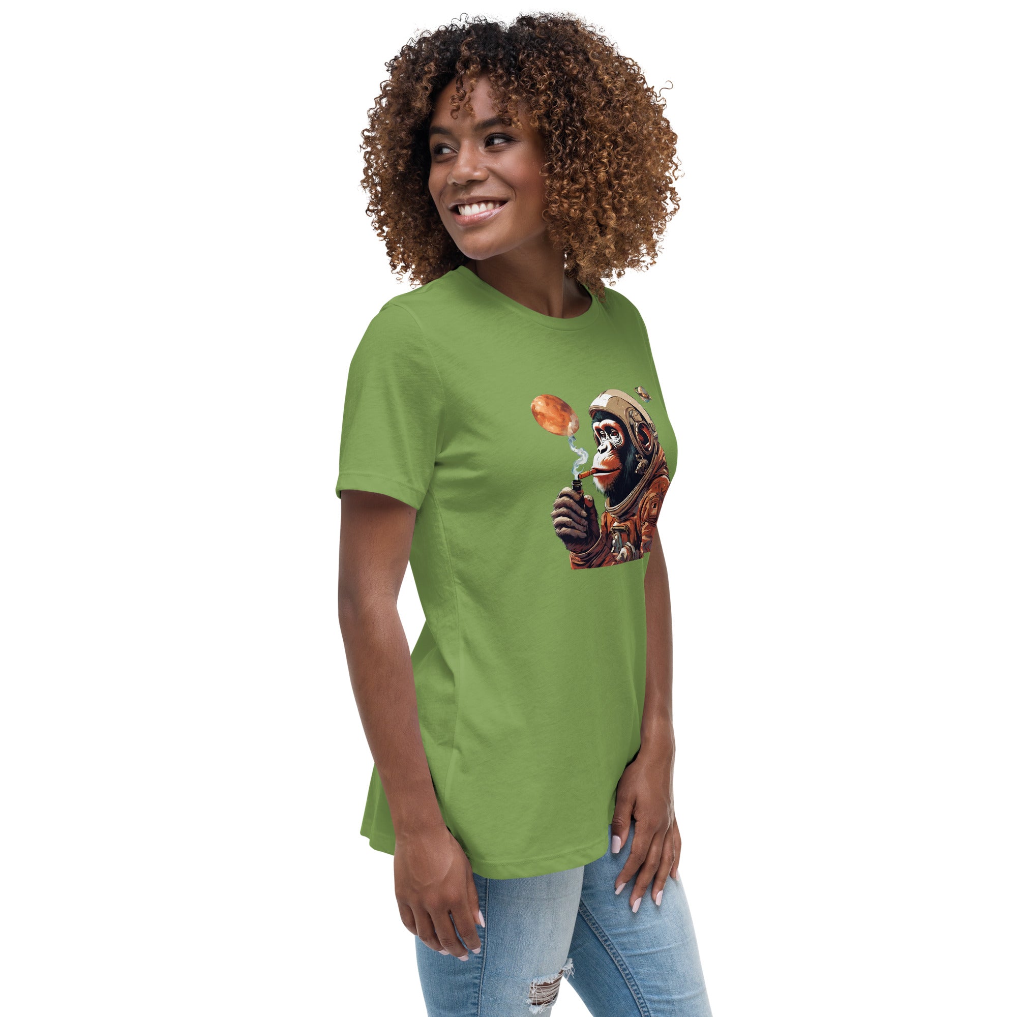 Ape Astronaut Women's Relaxed T-Shirt