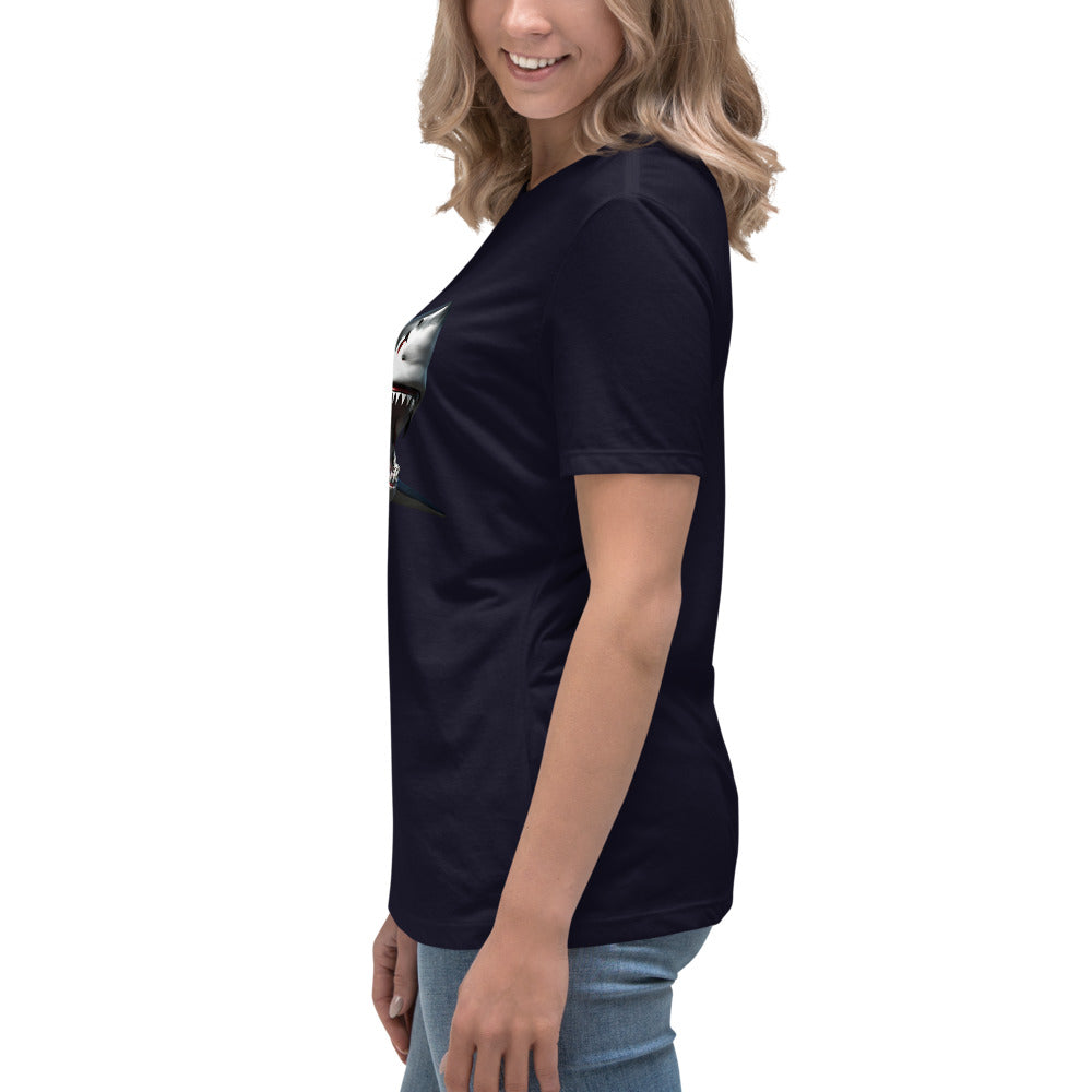 Great White Bite Women's Relaxed T-Shirt