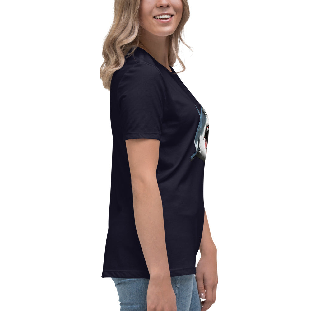 Great White Bite Women's Relaxed T-Shirt