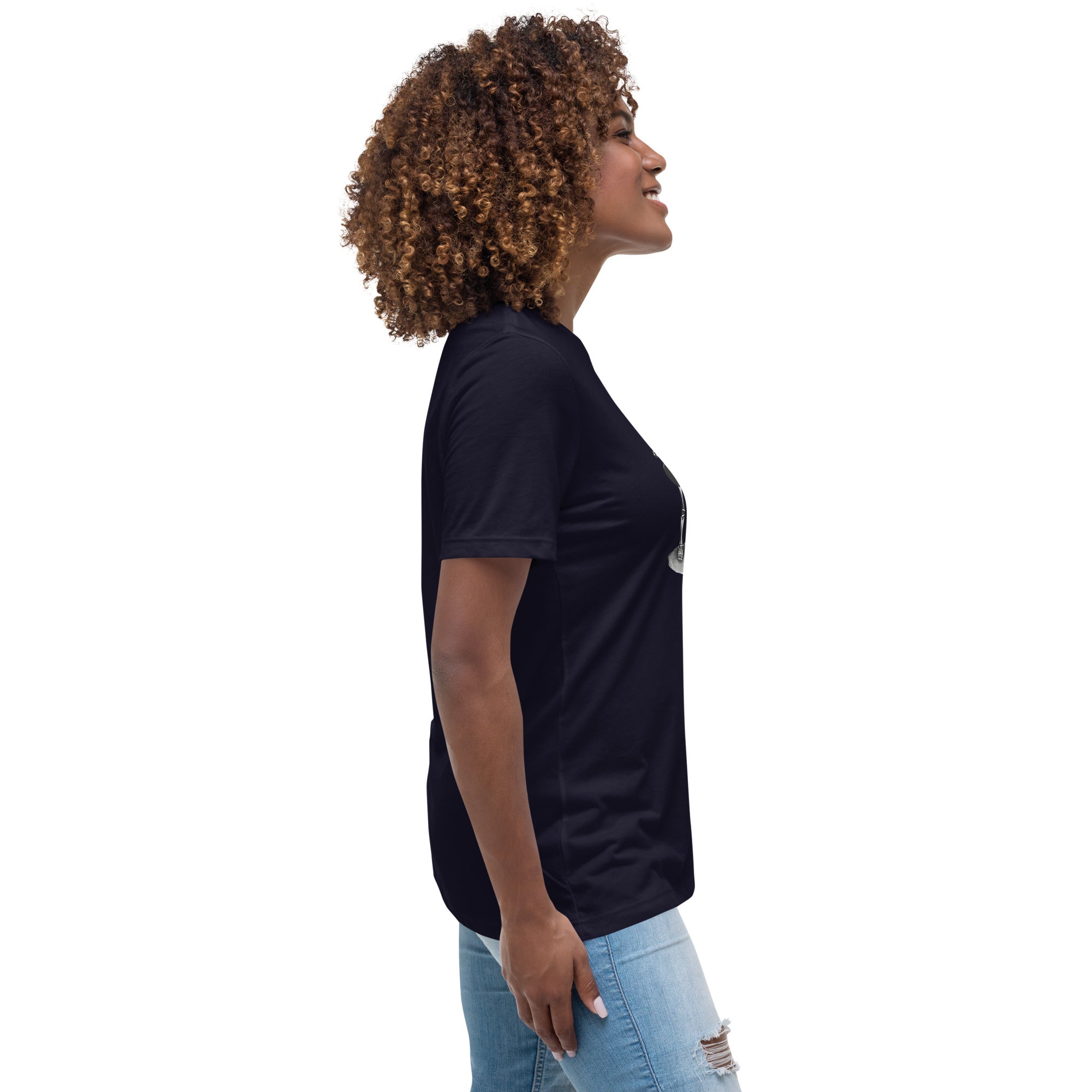 Skeleton Band Women's Relaxed T-Shirt