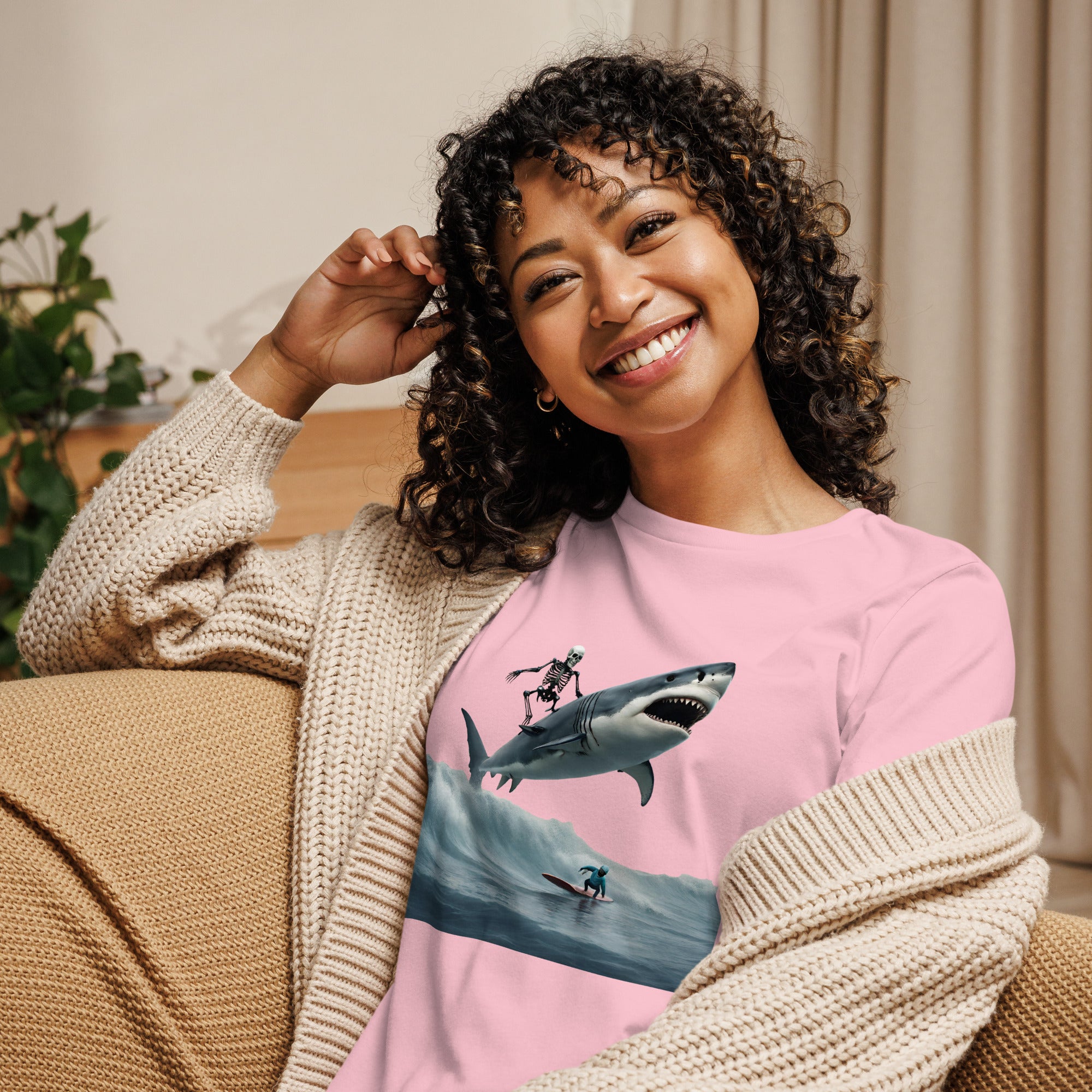 Shark Shredder Women's Relaxed T-Shirt