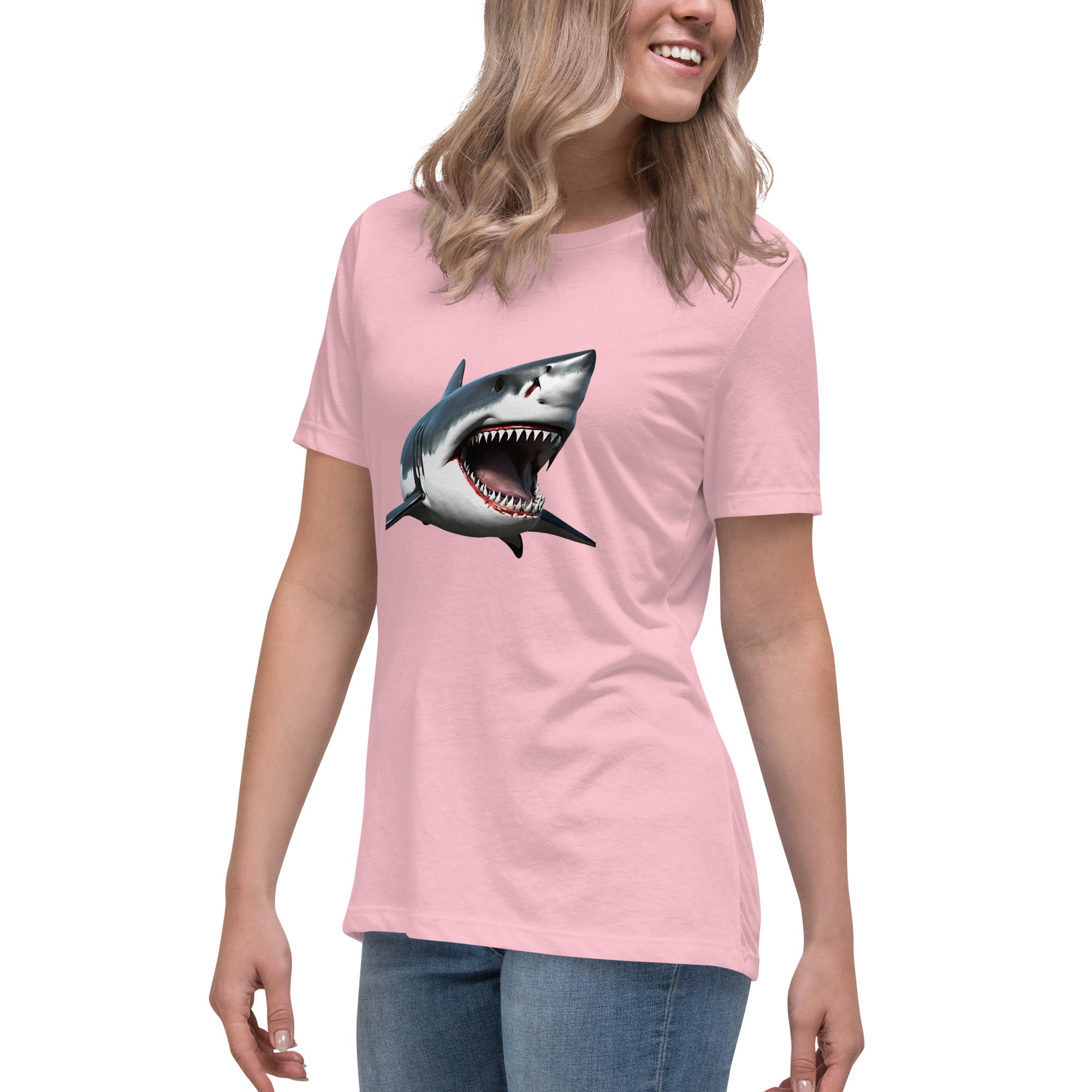 Great White Bite Women's Relaxed T-Shirt