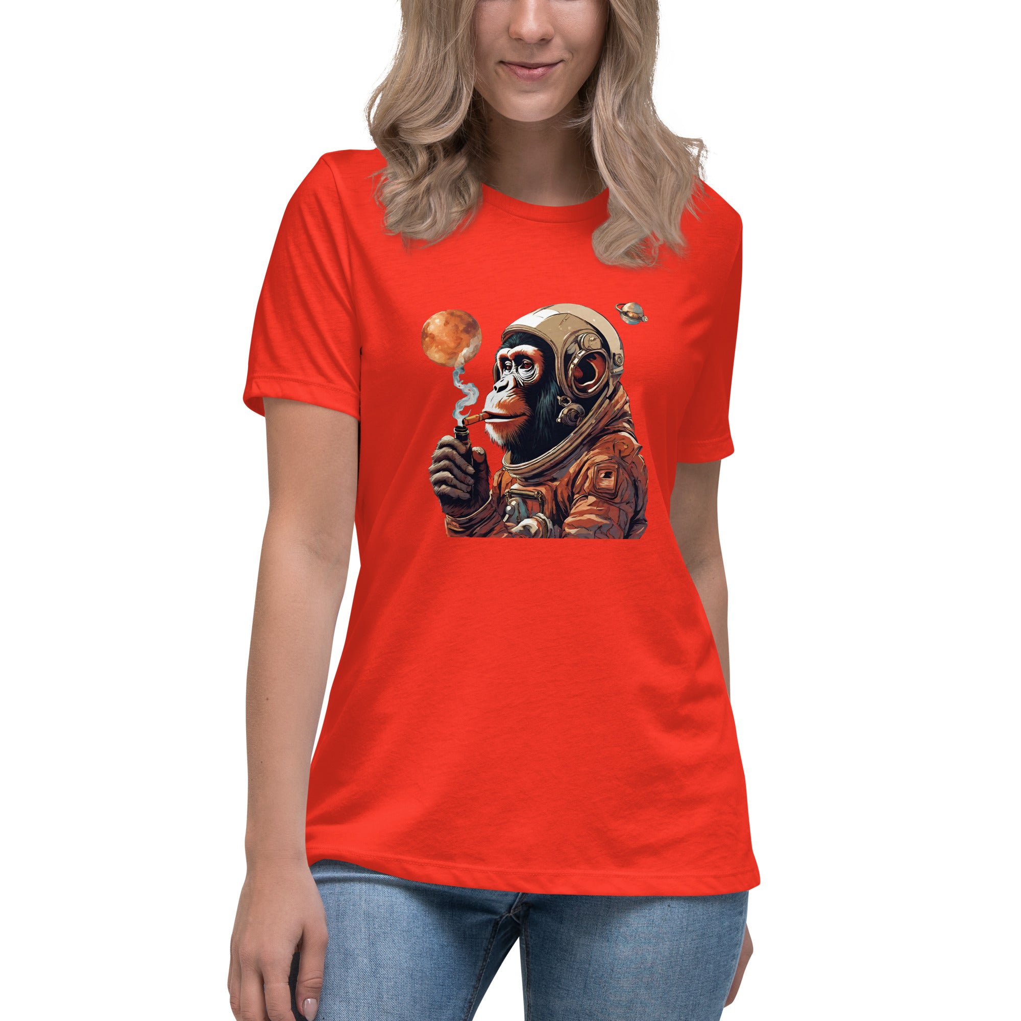 Ape Astronaut Women's Relaxed T-Shirt